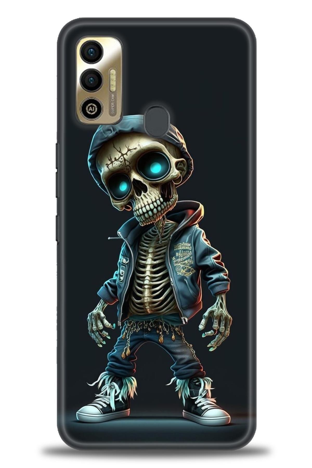TECNO Spark 7 / 7T İle Uyumlu HD Baskılı Kılıf - Karışık Seri - 433