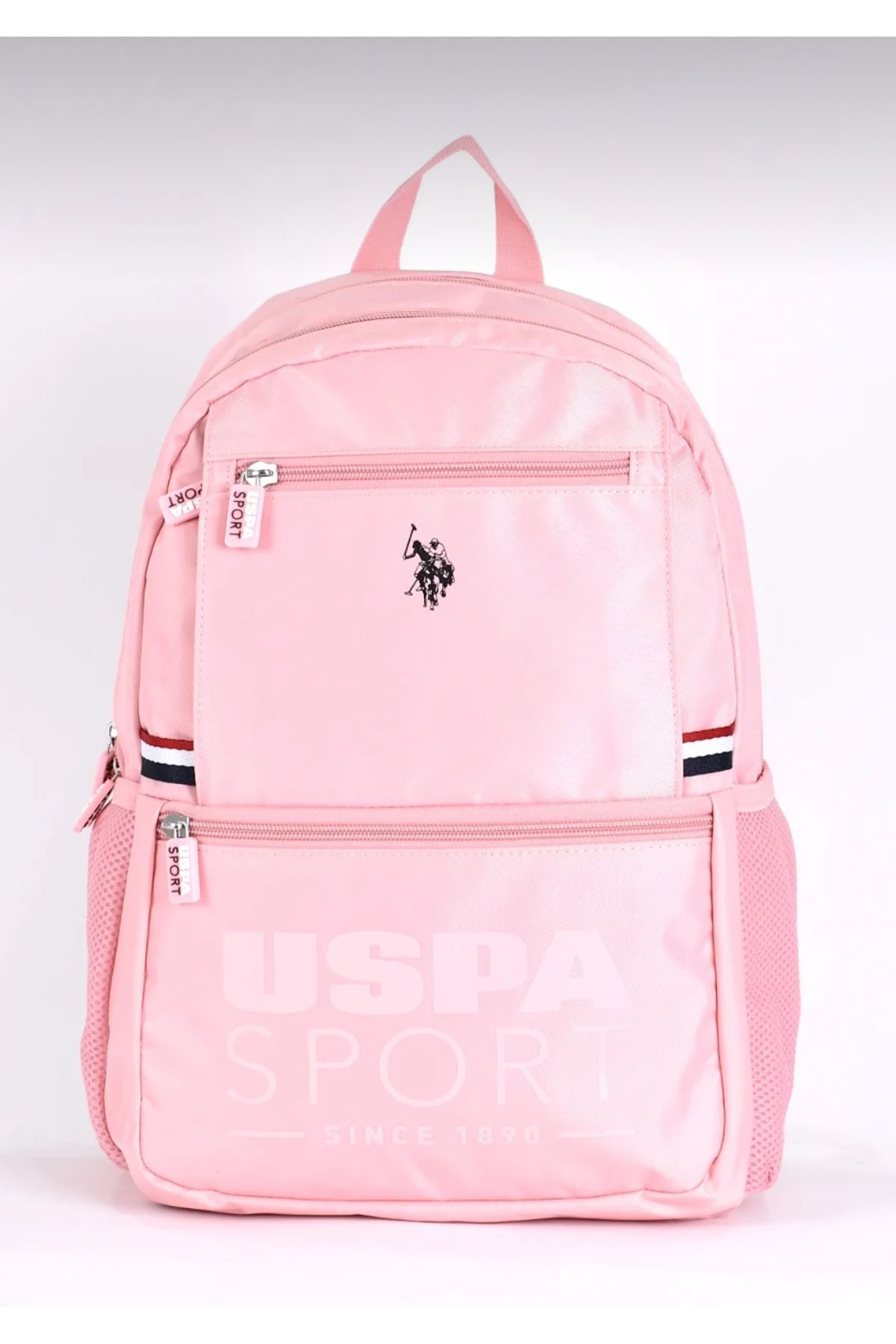 U.S. Polo Assn. U.S. Polo Assn. Çok Gözlü Kiz Çocuk Okul Çantasi Pembe Seyahat Günlük Sirt Çantasi PLCAN24439