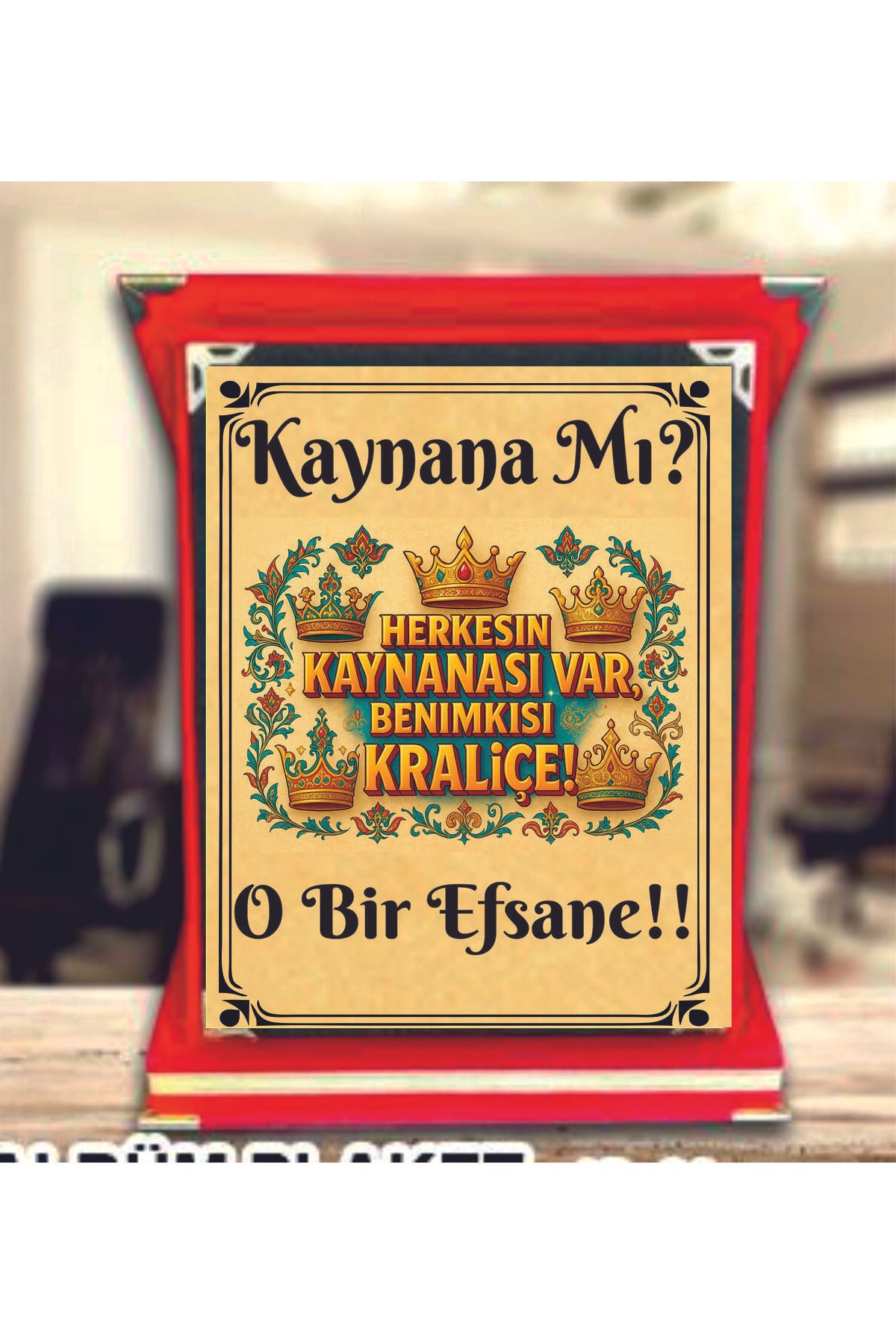 sıradışıhediyem kaynana plaket anneye plaket canım annem plaket doğum günü plaket anneler günü plaket