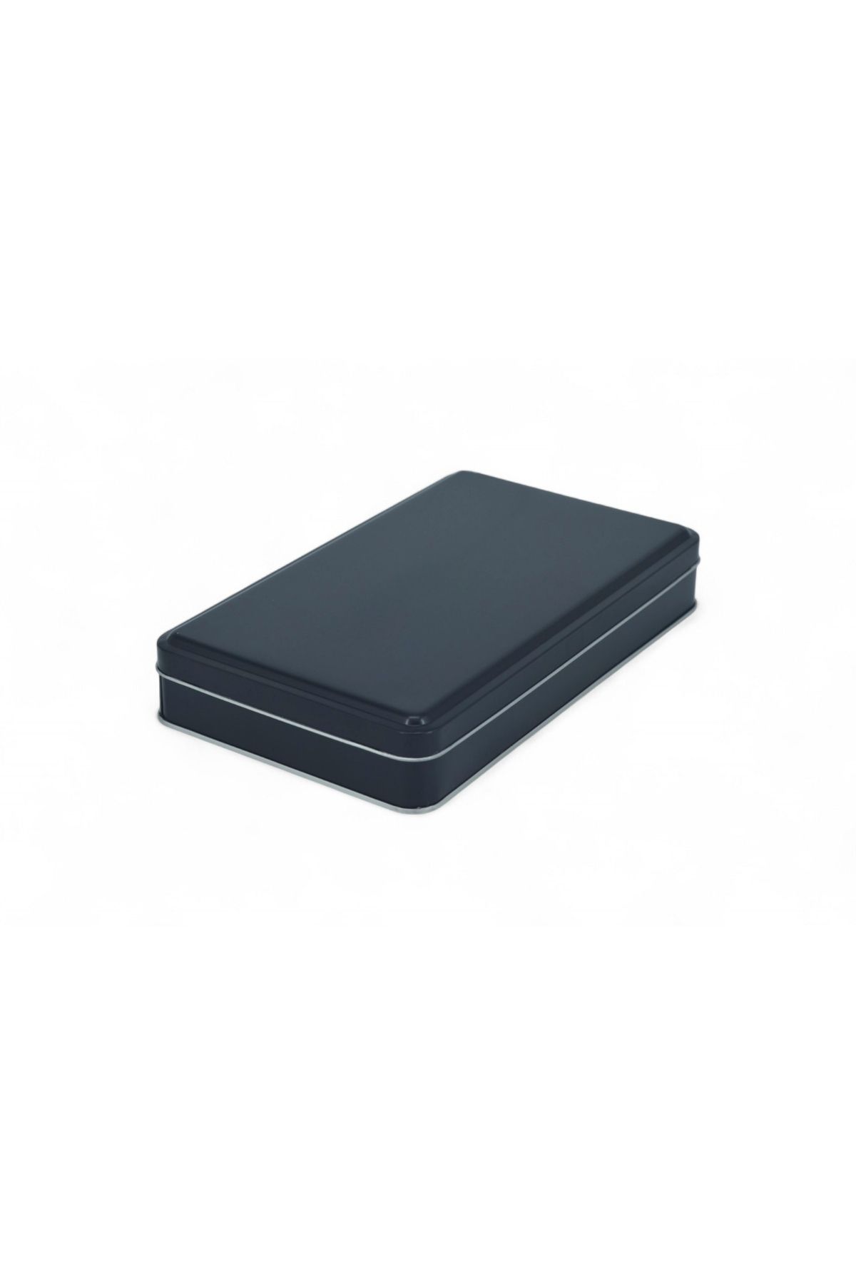 KONTENSAN 140x240x50 mm Metal Kapaklı Baskısız Metal Kutu, Mat Beyaz, 48 Adet