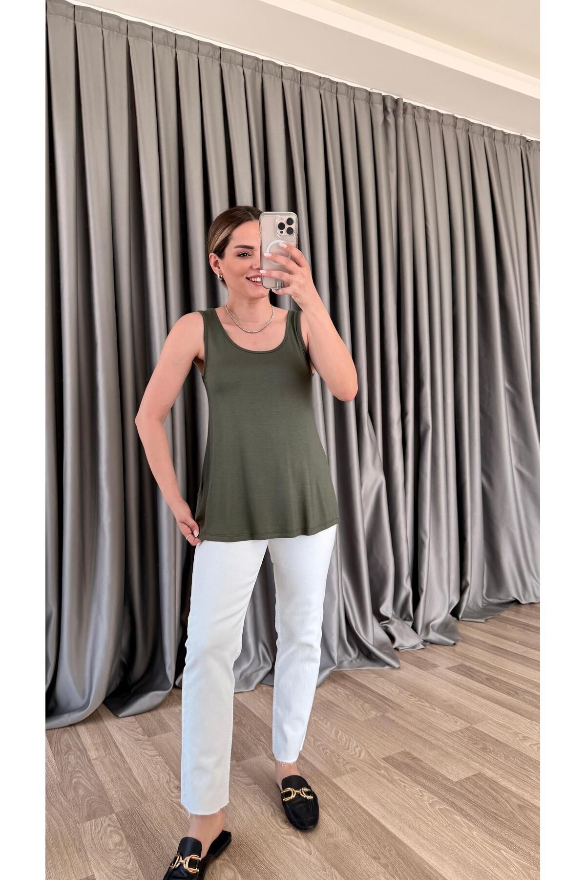 pelin yıldız butik Sandy Kesik Paça Boyfit Jean