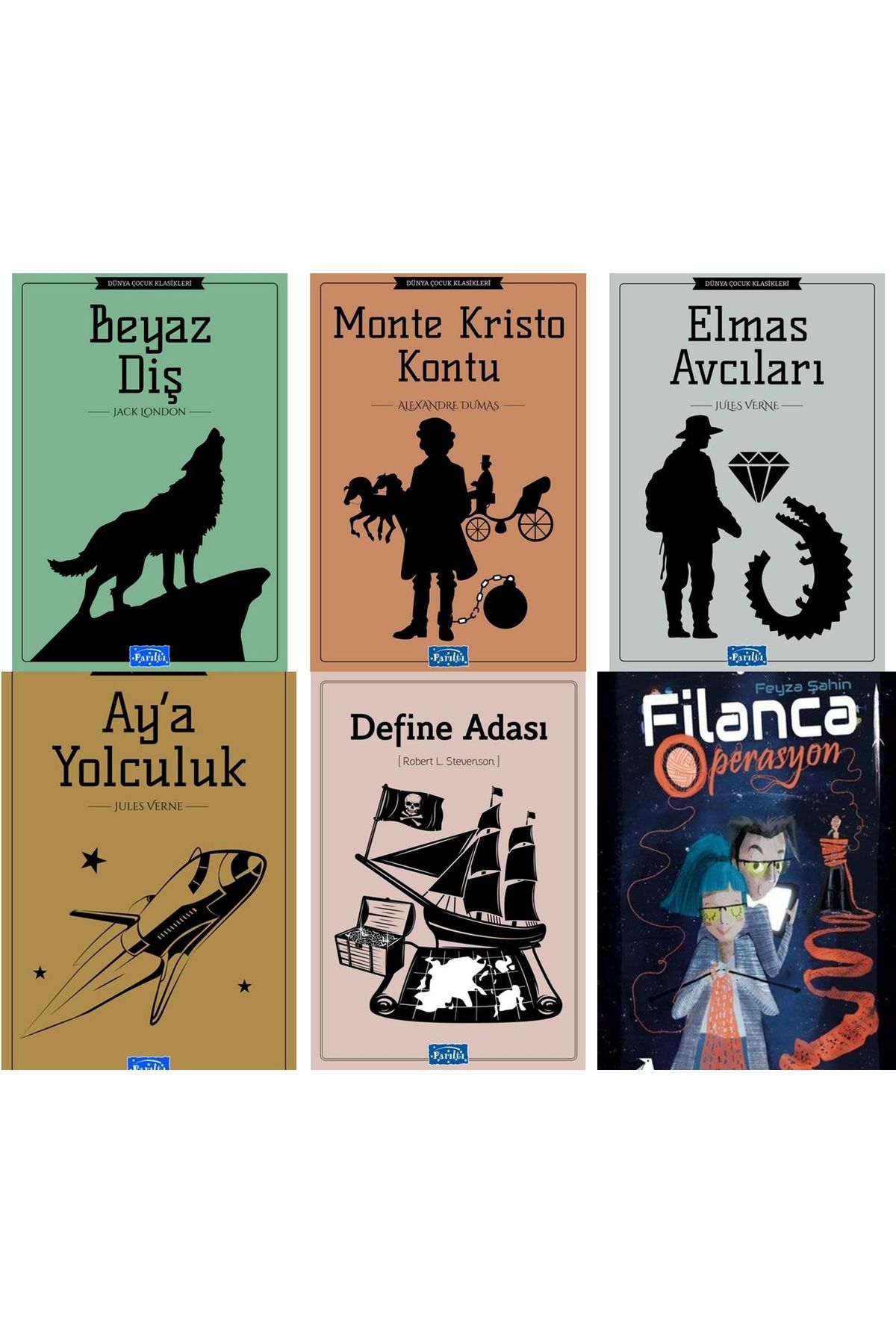 Parıltı Yayınları Filanca Operasyon PARILTI YAYINLARI SET KİTAPLARI