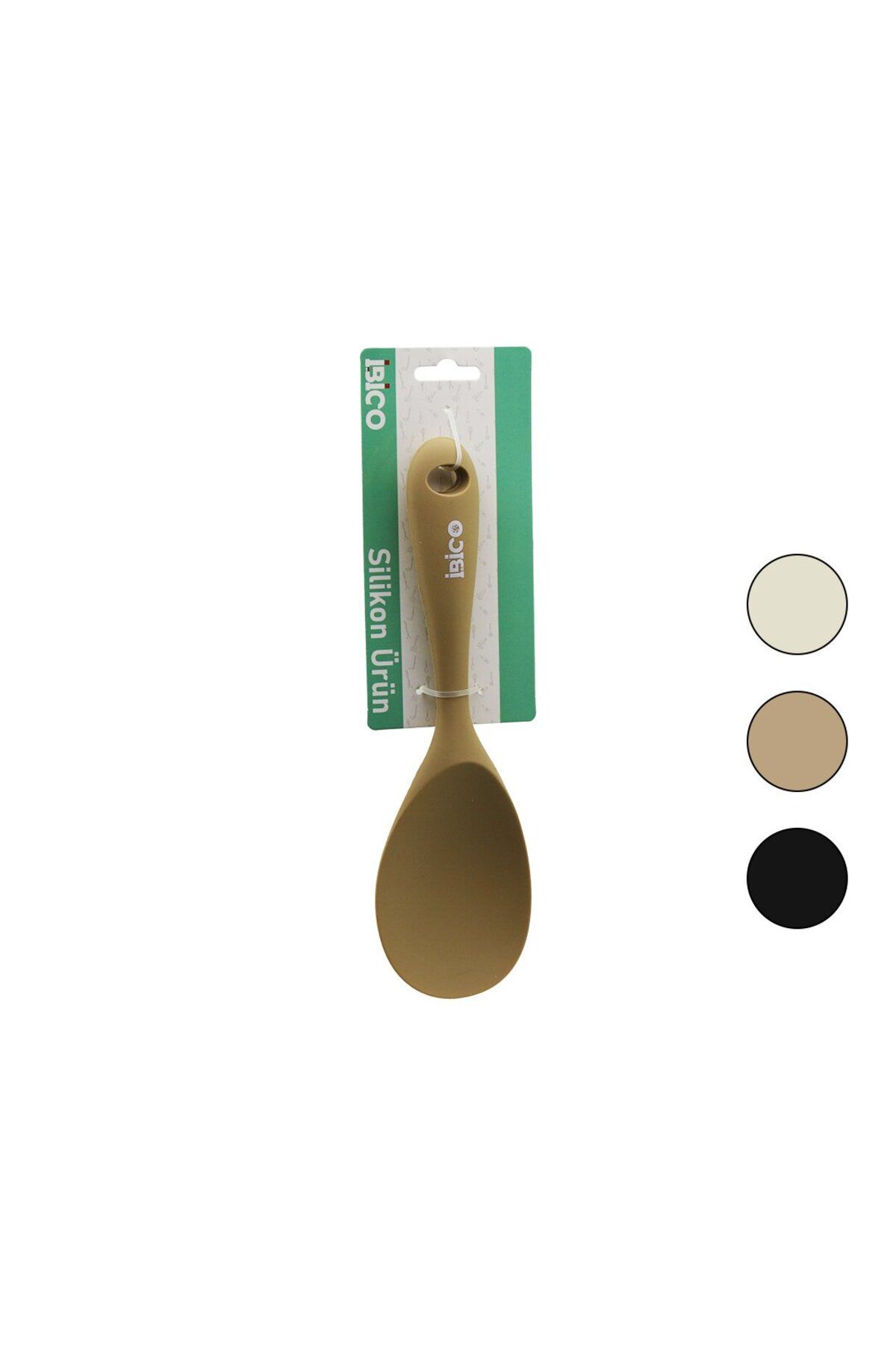 ibico İBİCO SİLİKON & RENKLİ PİLAV SERVİS KAŞIK 22CM
