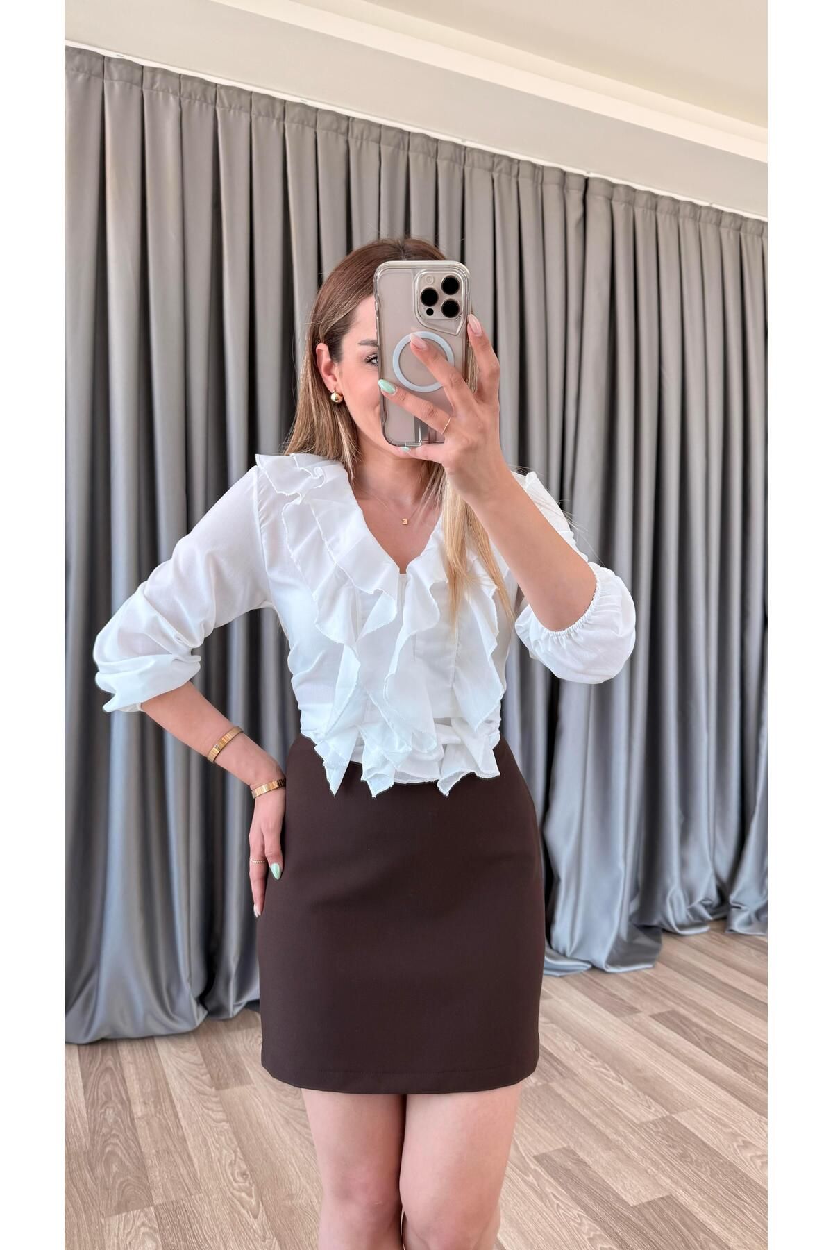 pelin yıldız butik Lizbon Kumaş Etek