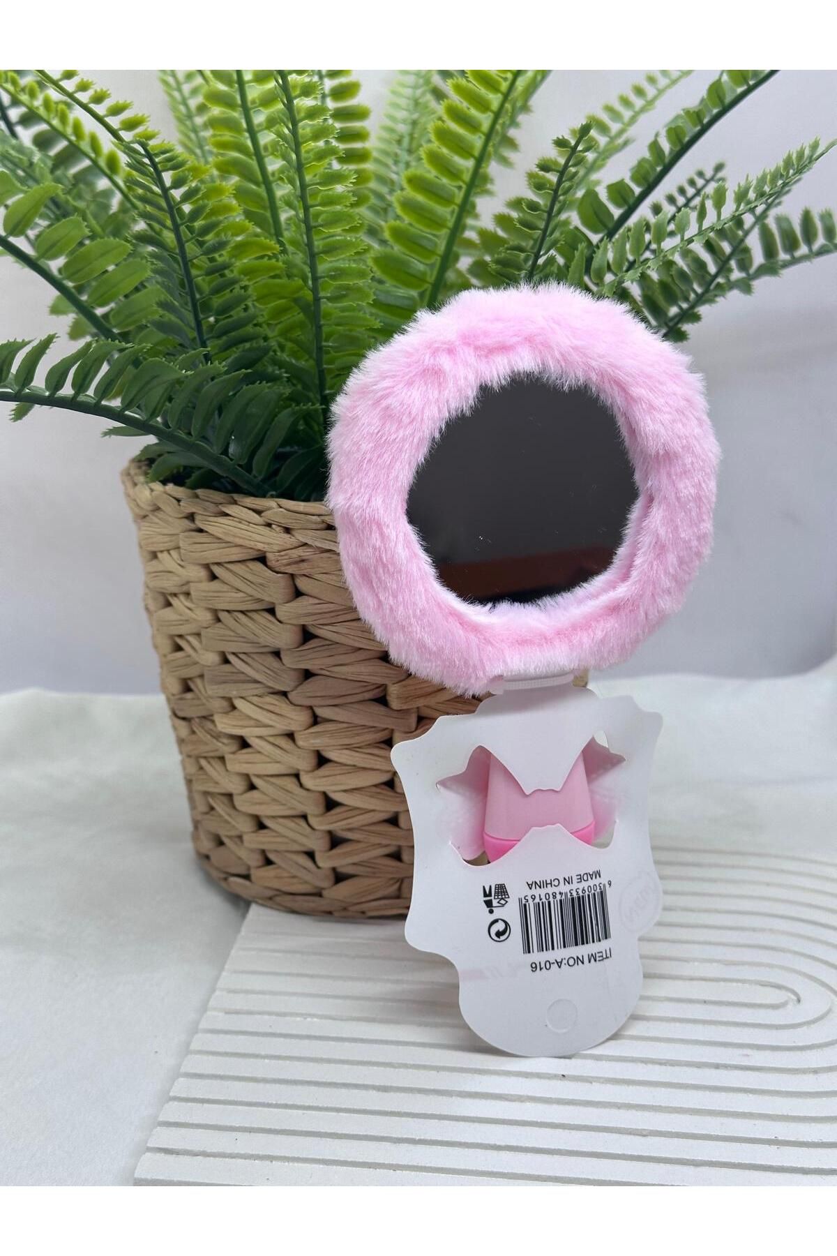 KUMRU BİJUTERİ PELUŞ EL AYNASI