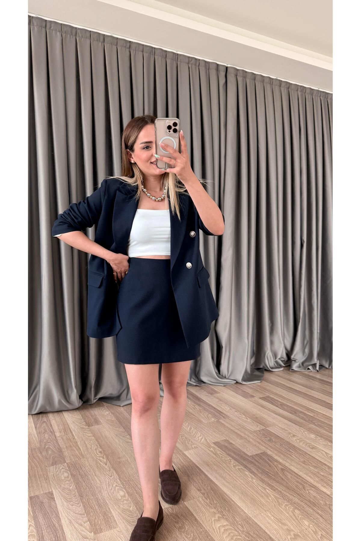pelin yıldız butik Lizbon Kumaş Etek