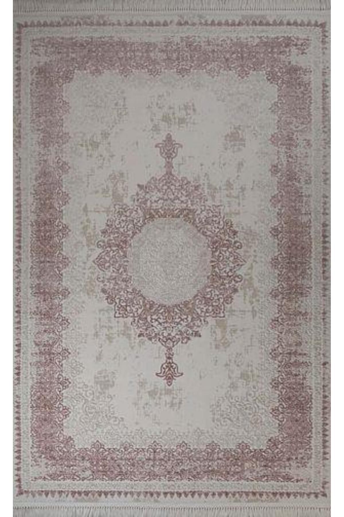 Gabardin Alessa 8012 Pudra Serisi Triko Akrilik Salon Oturma Yatak Odası Halısı