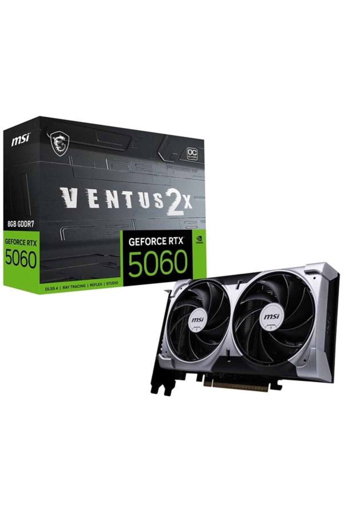 MSI 8GB RTX5060 VENTUS 2X OC GDDR7 128bit HDMI DP PCIe 5.0