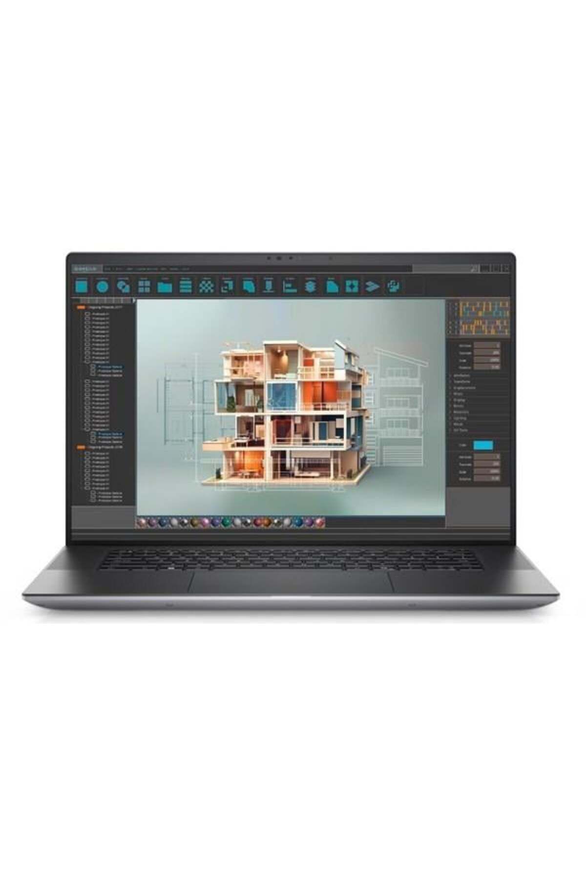 Dell 16" DOKUNMATIK M5690 XCTOP5690EMEA-VP-4 ULTRA 9 185H-64GB DDR5 RAM-512GB NVME-8GB RTX 2000 ADA-