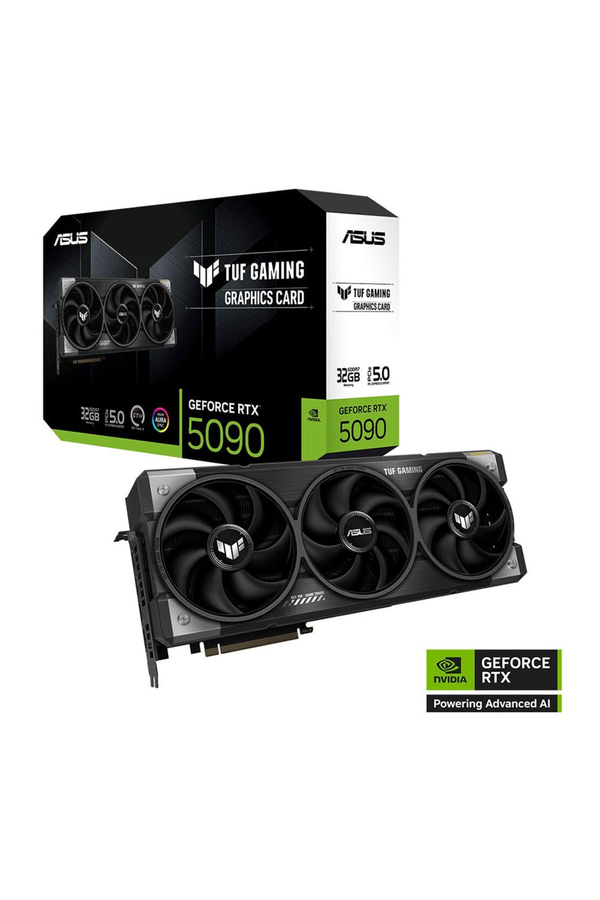 ASUS TUF-RTX5090-32G-GAMING, 32Gb, 512Bit, GDDR7, 2xHDMI, 3xDP GAMING Ekran Kartı