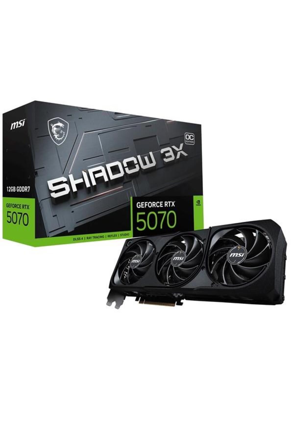 MSI RTX5070 12GB SHADOW 3X OC 12G GDDR7 192bit HDMI DP PCIe 5.0
