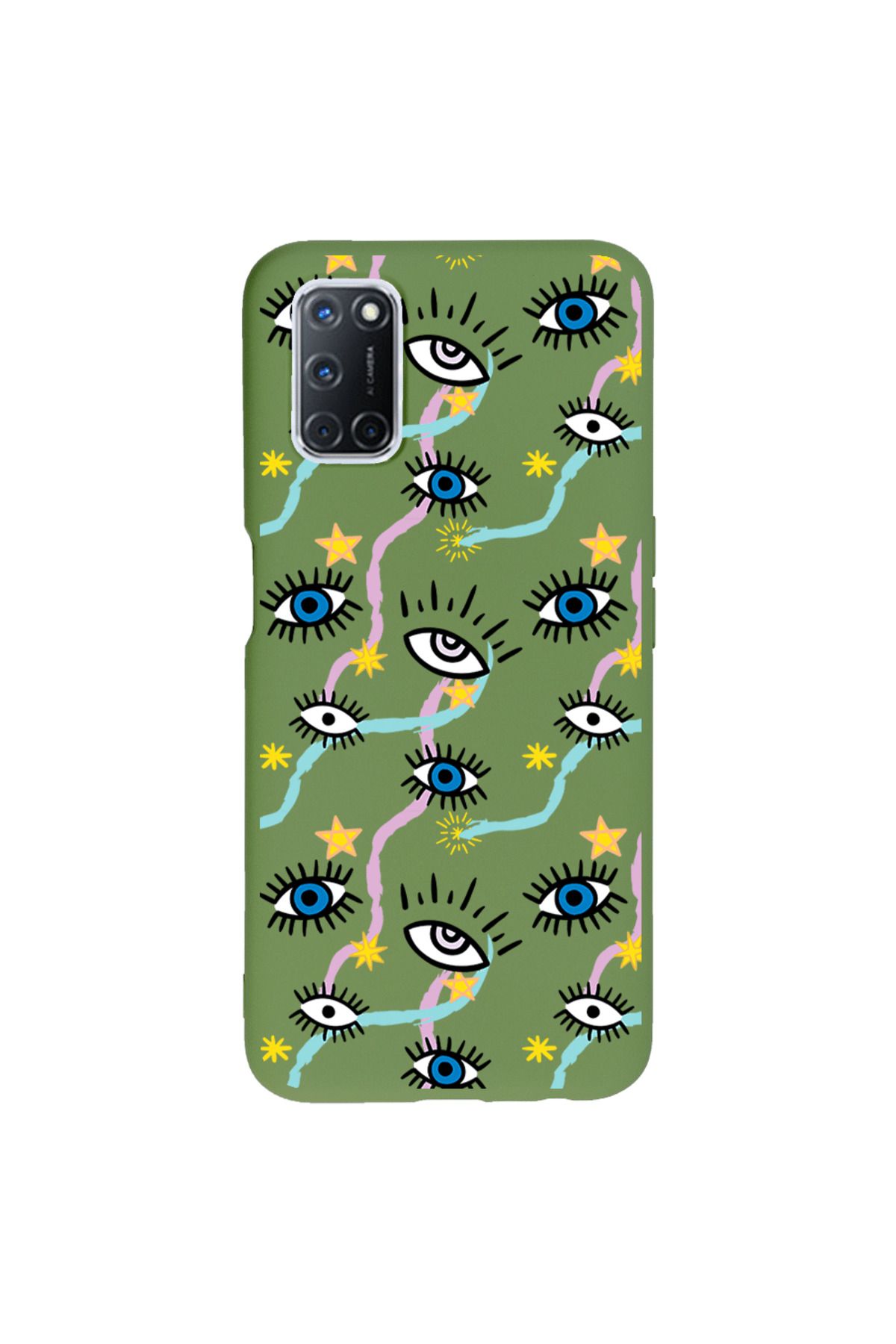 Royaleks Oppo A72 Lansman Kılıf - Eyes