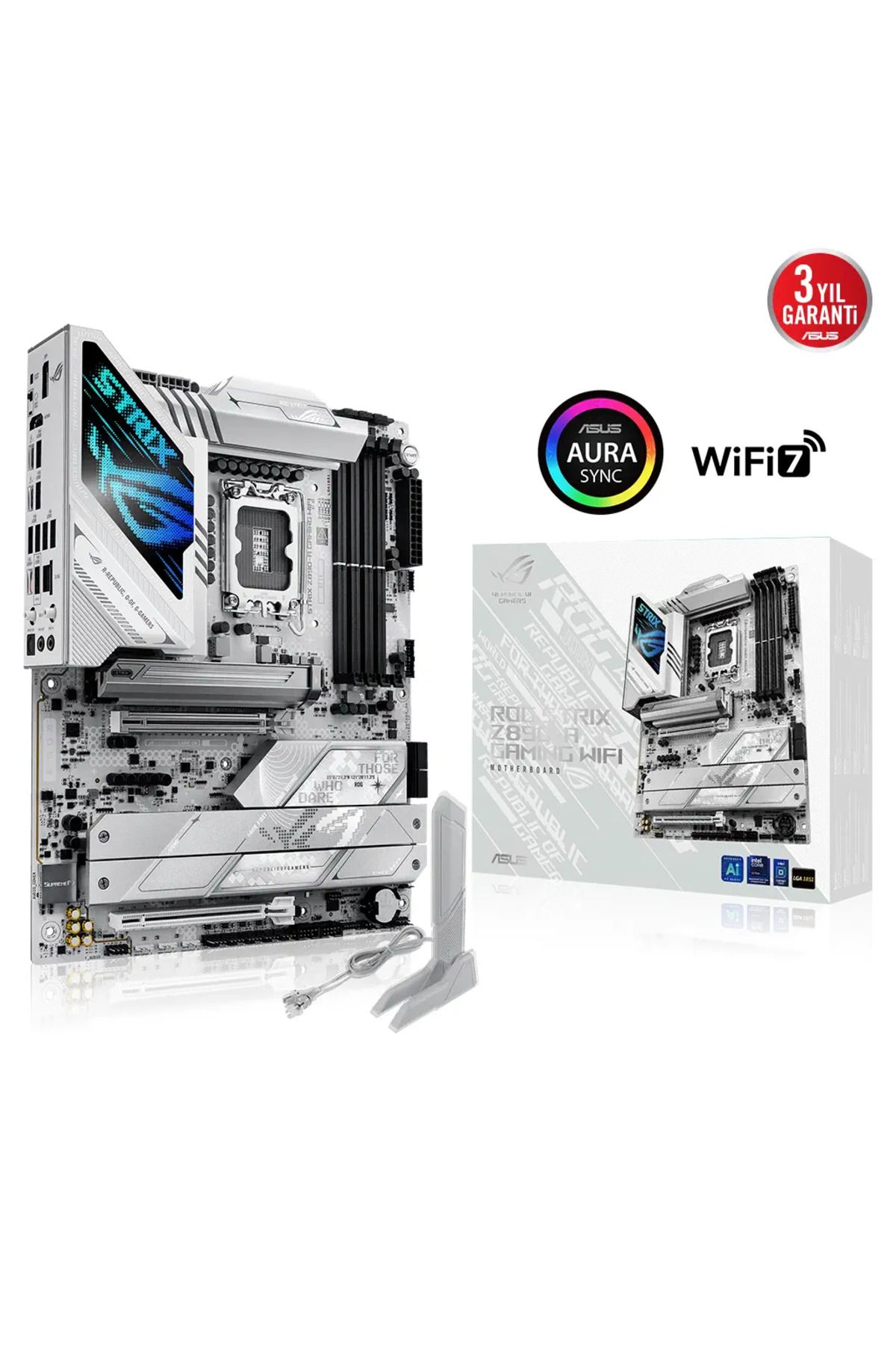 ASUS ROG STRIX Z890-A GAMING WIFI, 9066MHz OC, 4xDDR5, 5x M.2, HDMI, DP, 2xThunderbolt, 2xType-C, Wi