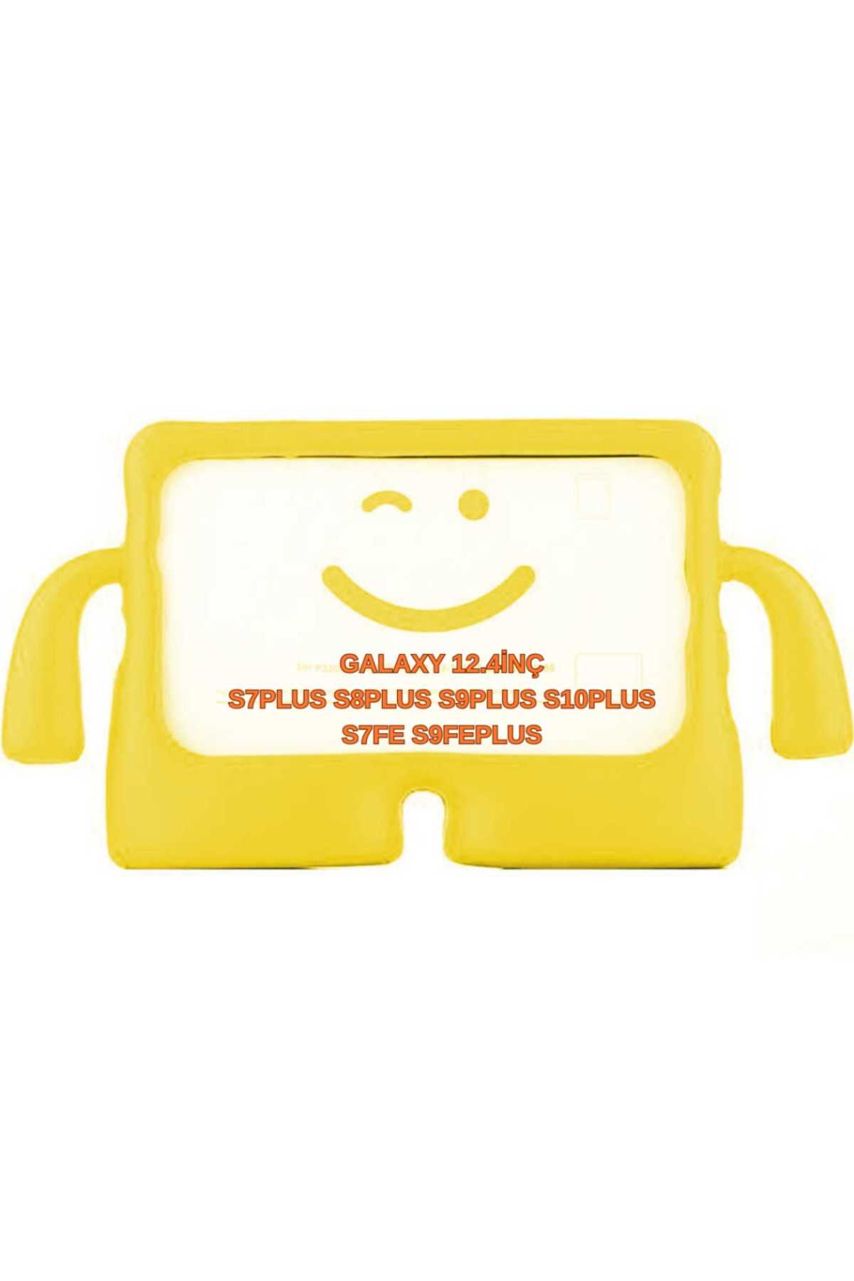 UnDePlus Samsung Galaxy Tab S9 FE Plus S7FE S10-S9-S8-S7 PLUS 12.4inç Kılıf Çocuklara Özel Silikon Kılıf