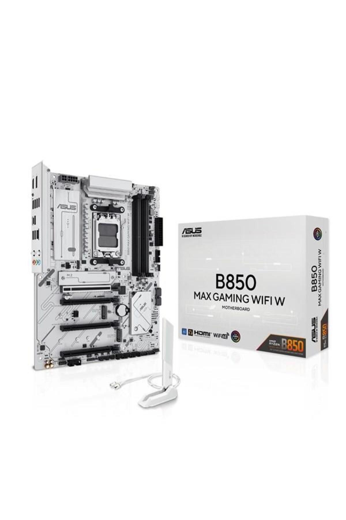ASUS B850 MAX GAMING WIFI6E W DDR5 HDMI-DP PCIE 5.0 AM5 ATX