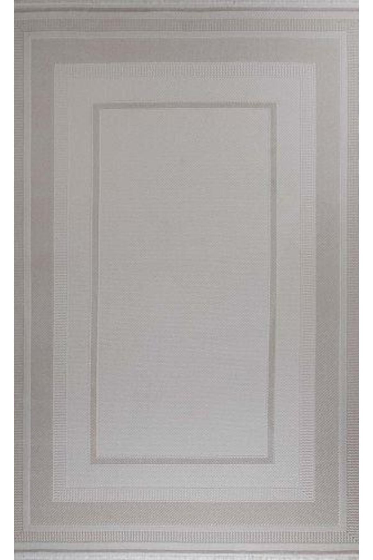 Gabardin Alessa 8002 Krem Serisi Triko Akrilik Salon Oturma Yatak Odası Halısı