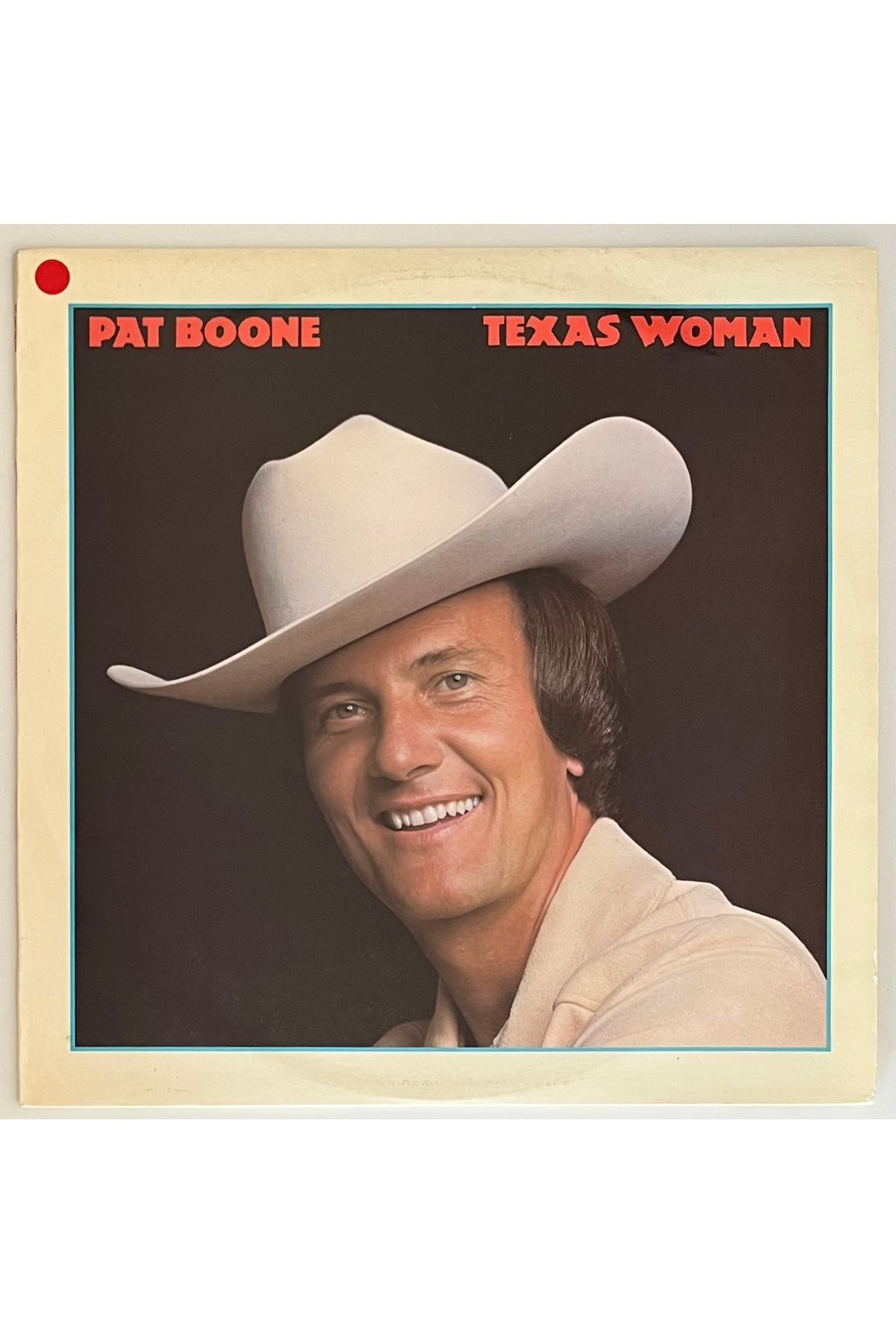 Plakevi İzmir Pat Boone Texas Woman Lp Plak (orjnal 1976 Dönem Baskı Plak)