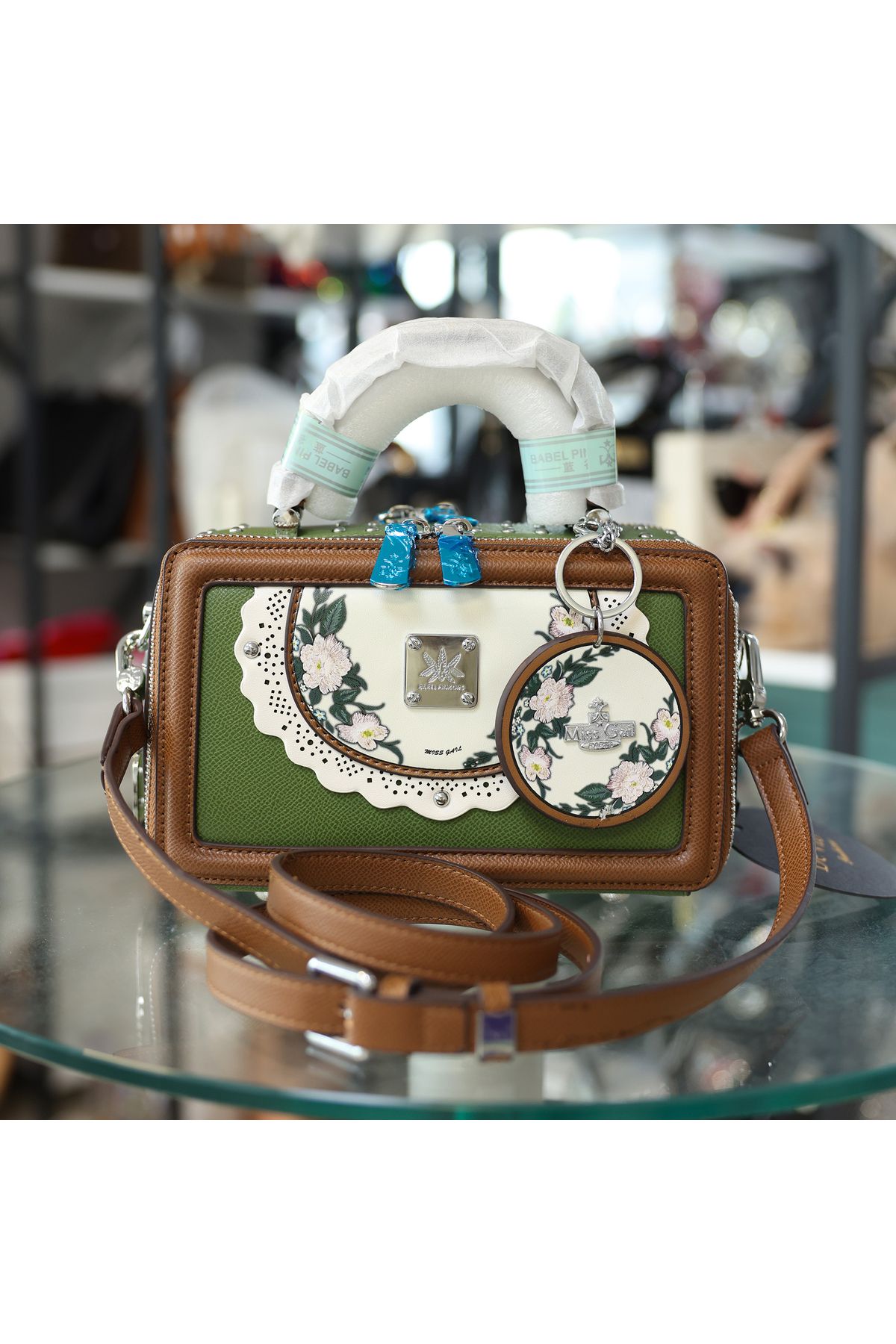 EVASAMLİSHOESBAG Vintage Özel Tasarım Çanta