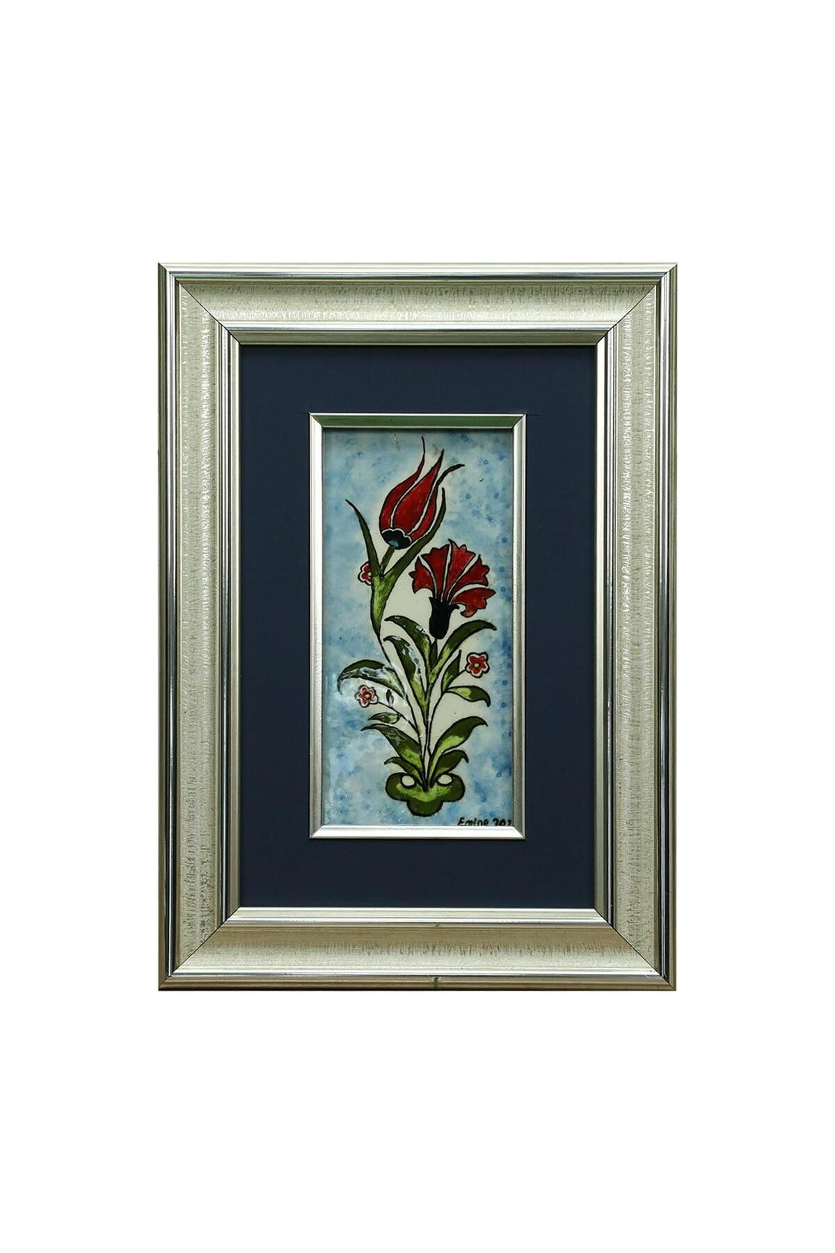e38 EL İŞÇİLİĞİ ÇİNİ TABLO 25*35 CM - 6264