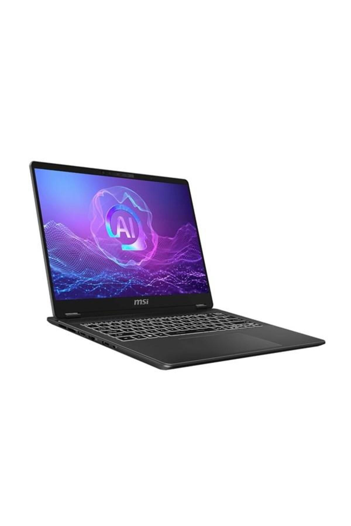 MSI 14" PRESTIGEPRO 14 AI C2HVEG-076TR ULTRA 7 255H-32GB DDR5 RAM-1TB NVME-6GB RTX4050-W11H 144HZ