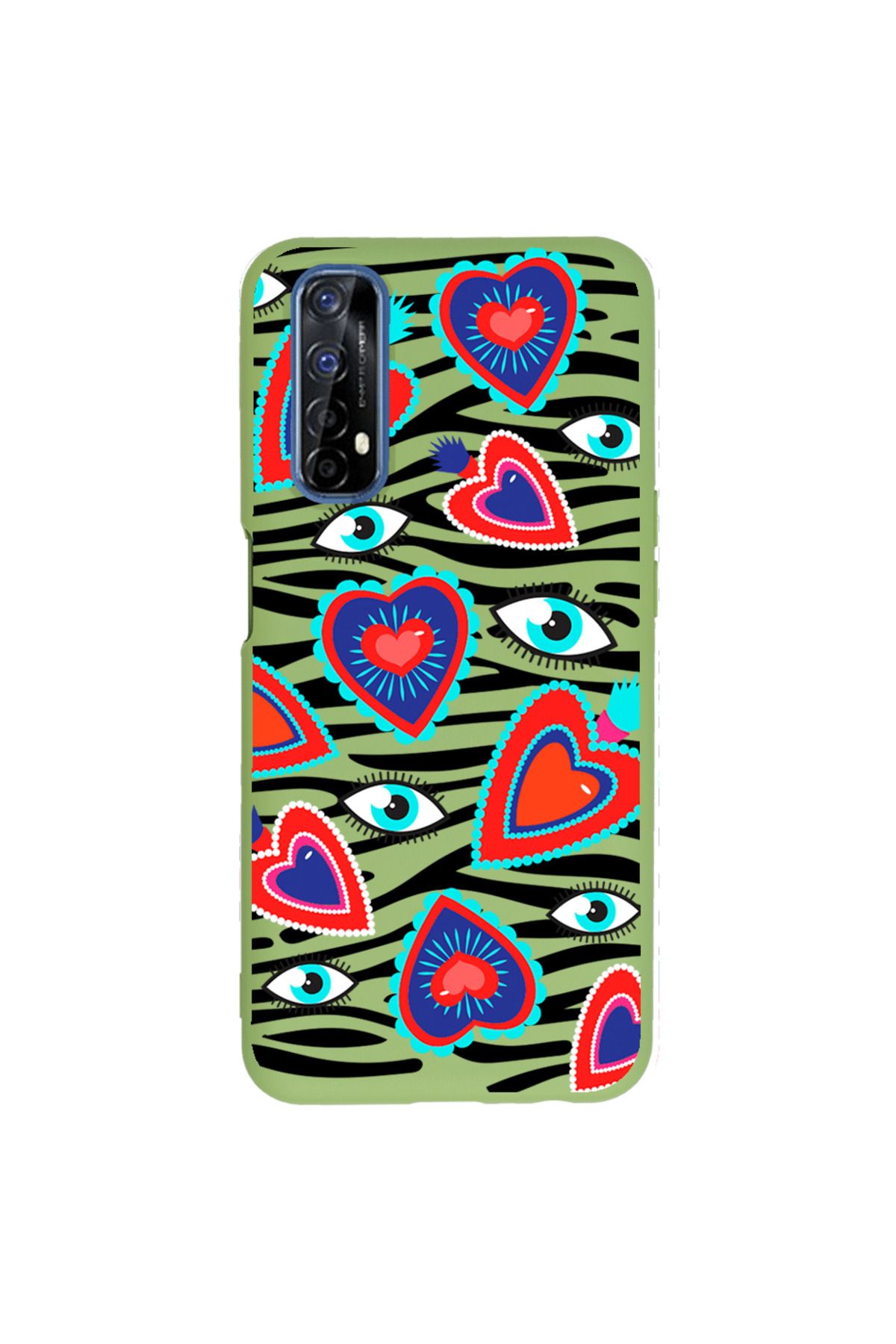 Royaleks Realme 7 Lansman Kılıf - Eye Of The Heart