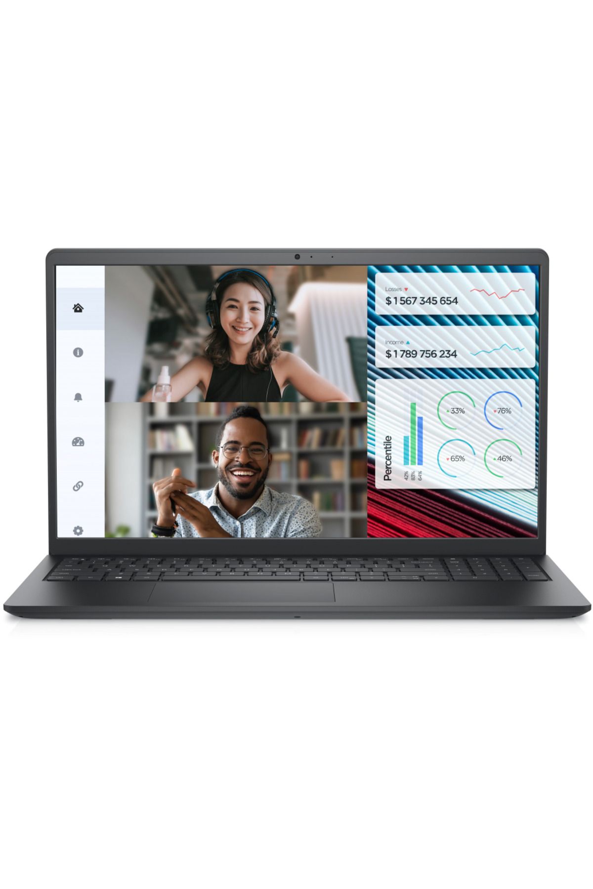 Dell Vostro 3520, N5305PVNB3520U, i7-1255U, 15,6" FHD, 16Gb Ram, 512Gb SSD, Paylaşımlı Ekran Ka