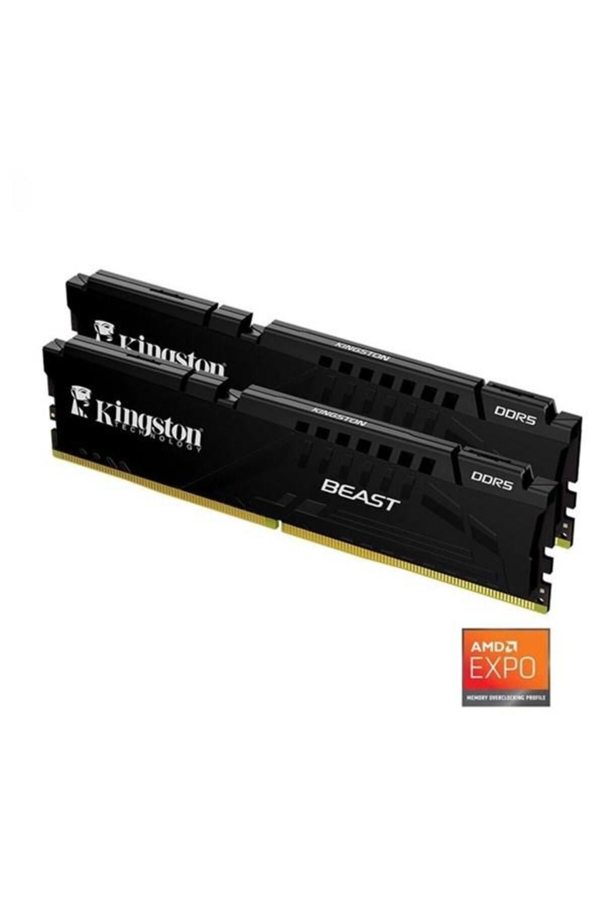 Kingston 64GB (2X 32GB) DDR5 6400MHZ CL36 PC RAM BEAST KF552C36BBEK2-64TR