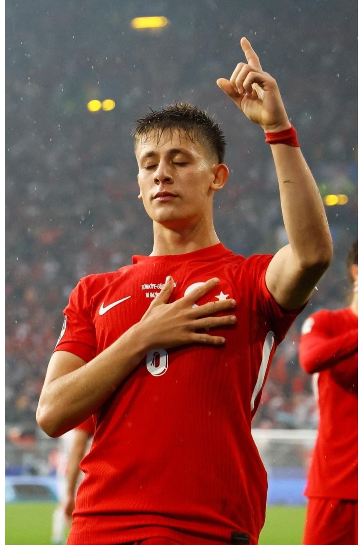 MONTENERO Türkiye Euro 2024 Arda güler İç Saha Forması (Red)