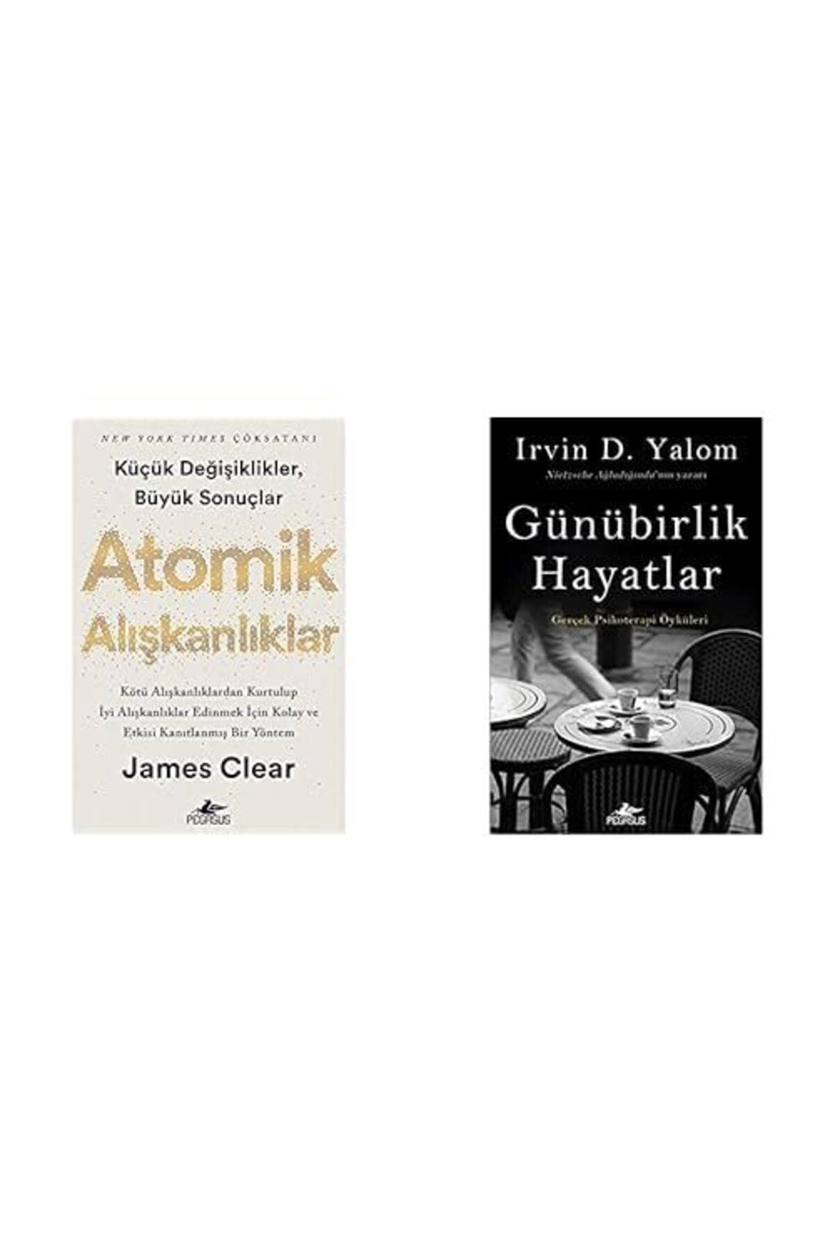 Diyojen Yayıncılık atomik aliskanliklar + gunubirlik hayatlar =2li set