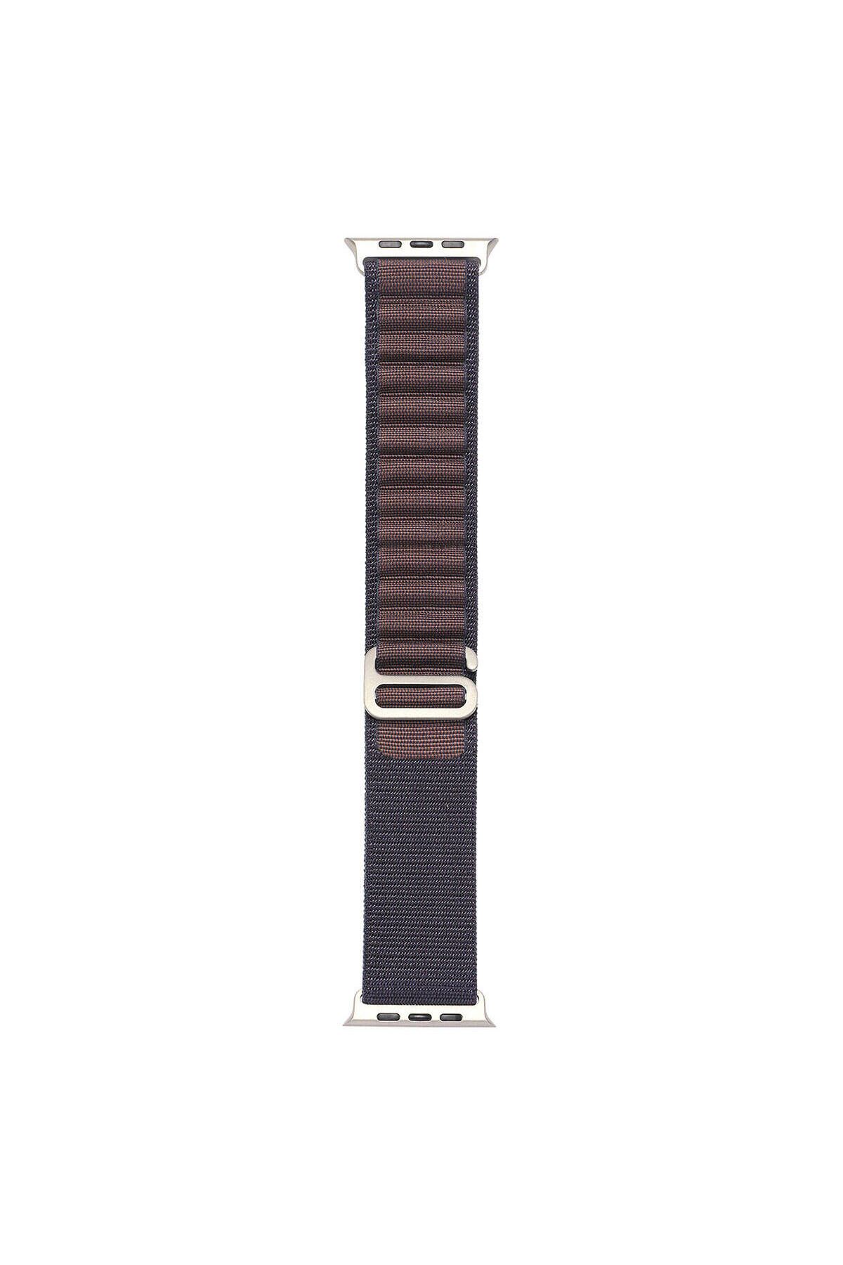 Teknodur Watch 44mm Uyumlu KRD-74 Hasır TKDR Kordon-Koyu Mor