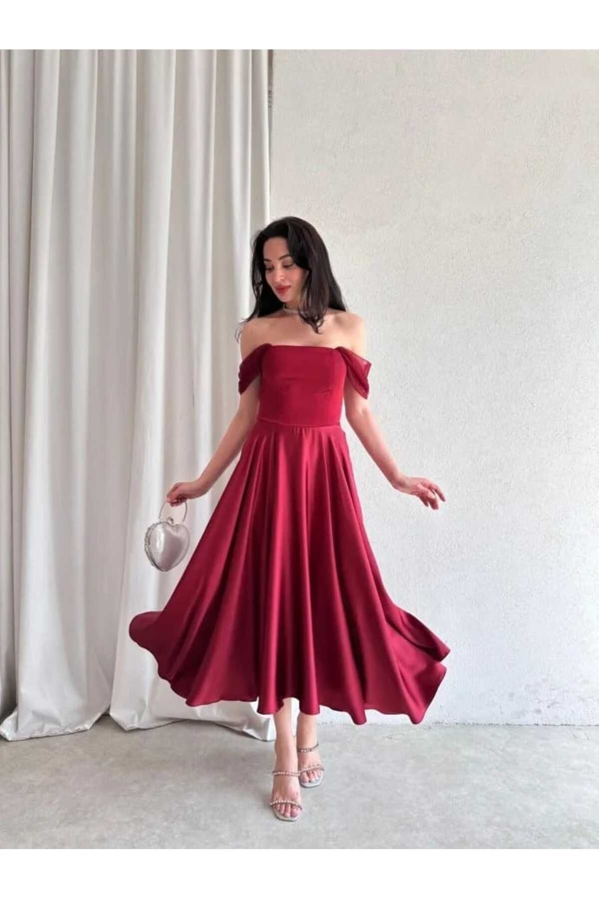 MODA DURAĞI MARX Midi Elbise