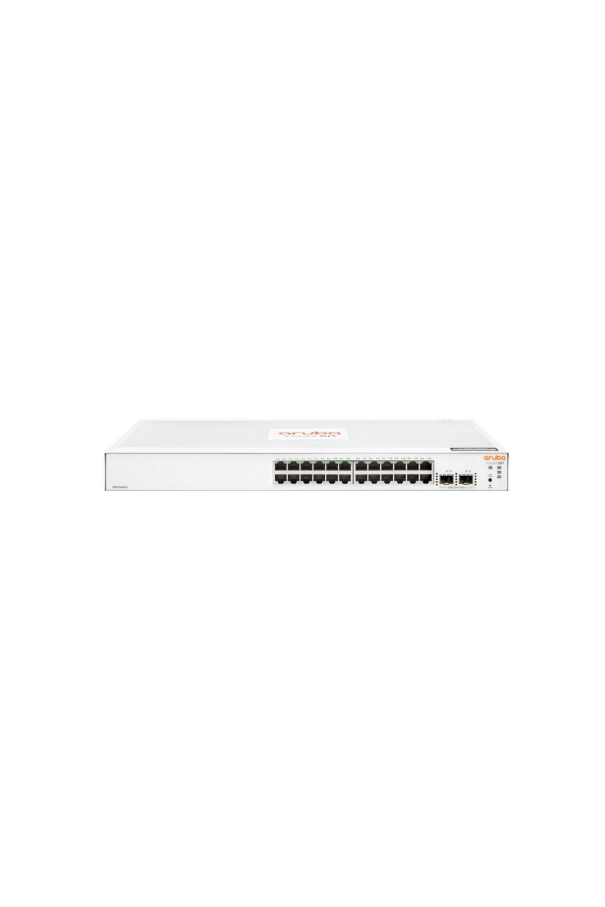 HP Aruba Instant On, JL812A, 1830-24G, 24Port, GigaBit, 2 Port Gigabit SFP, Yönetilebilir, Rack Moun