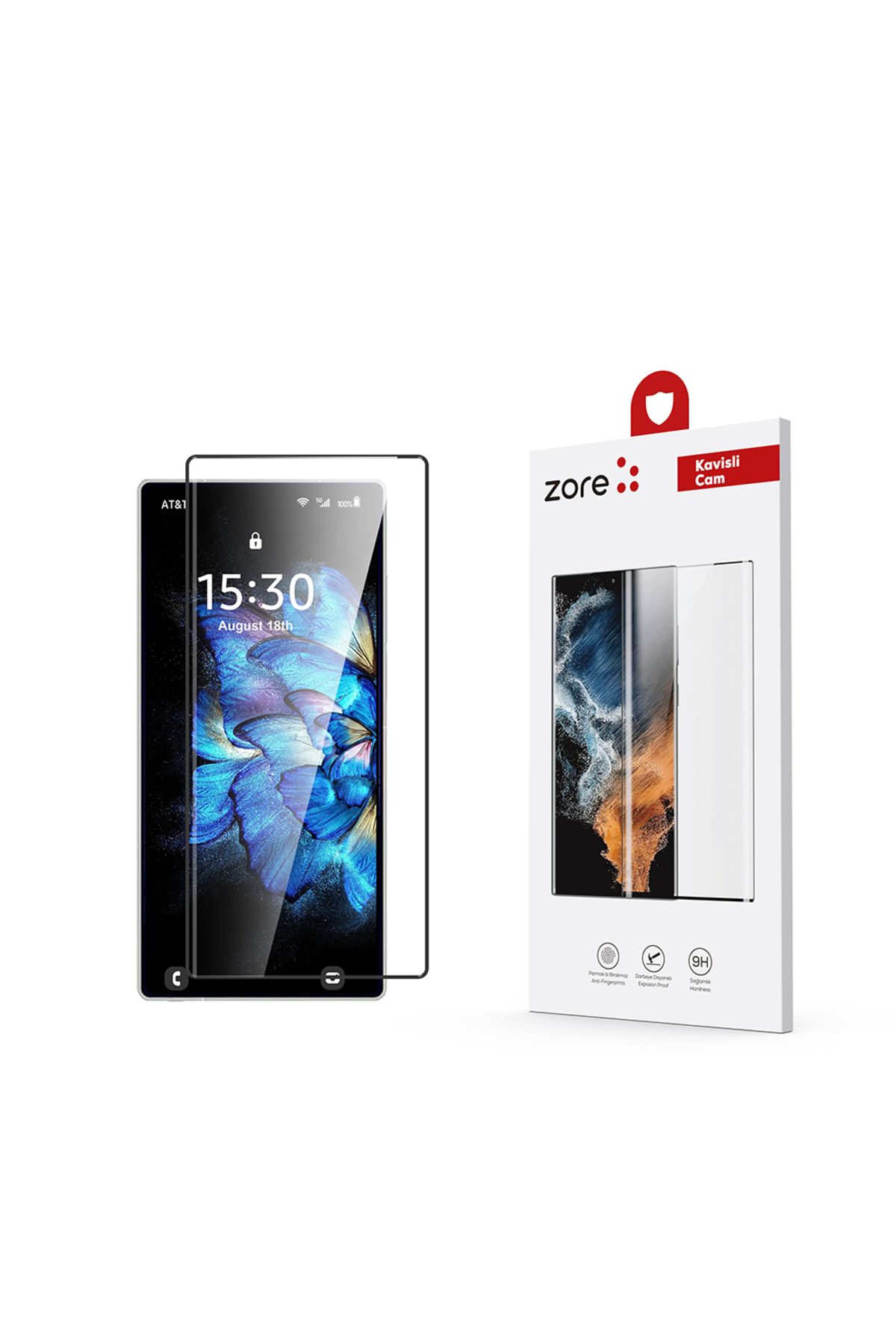 Teknodur Galaxy S25 Ultra TKDR Dias Cam Ekran Koruyucu