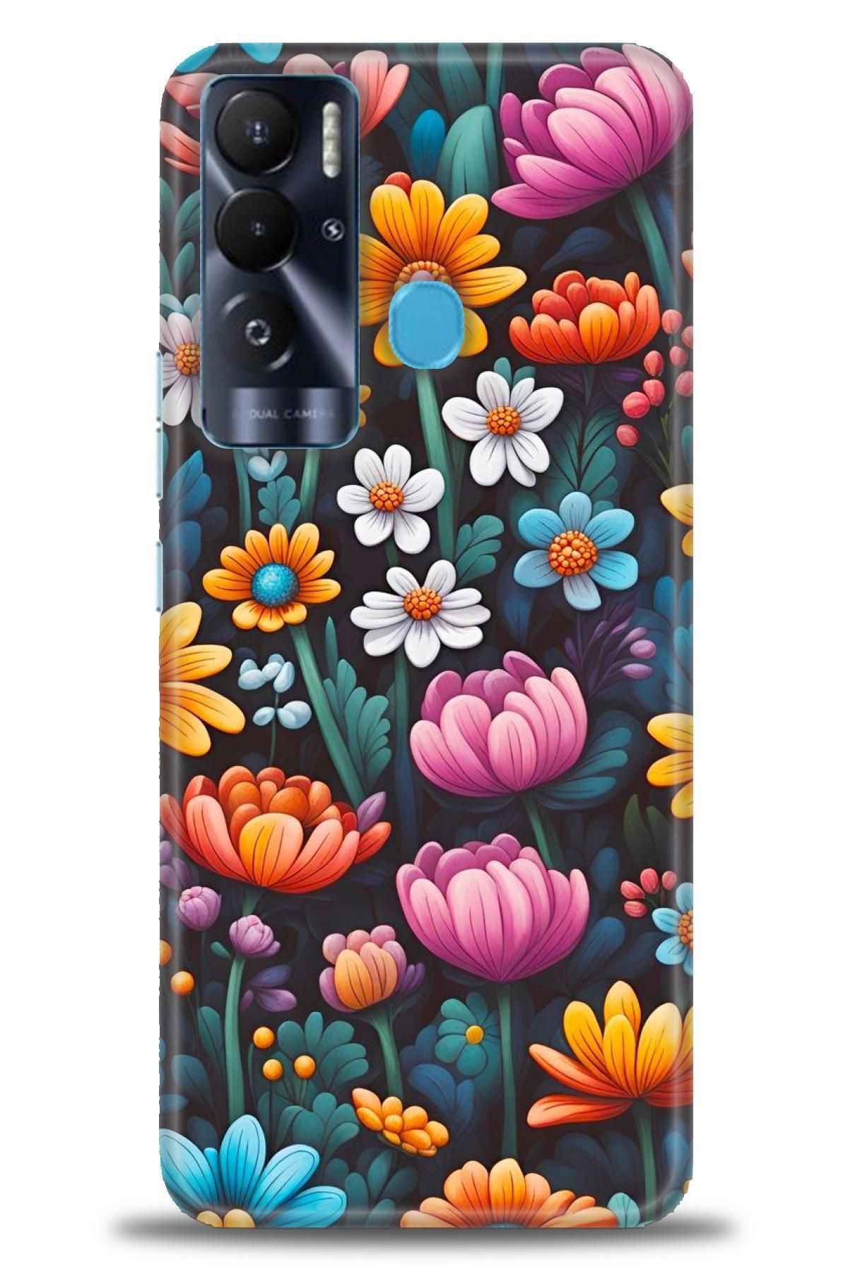TECNO Pova Neo İle Uyumlu HD Baskılı Kılıf - Karışık Seri - 533