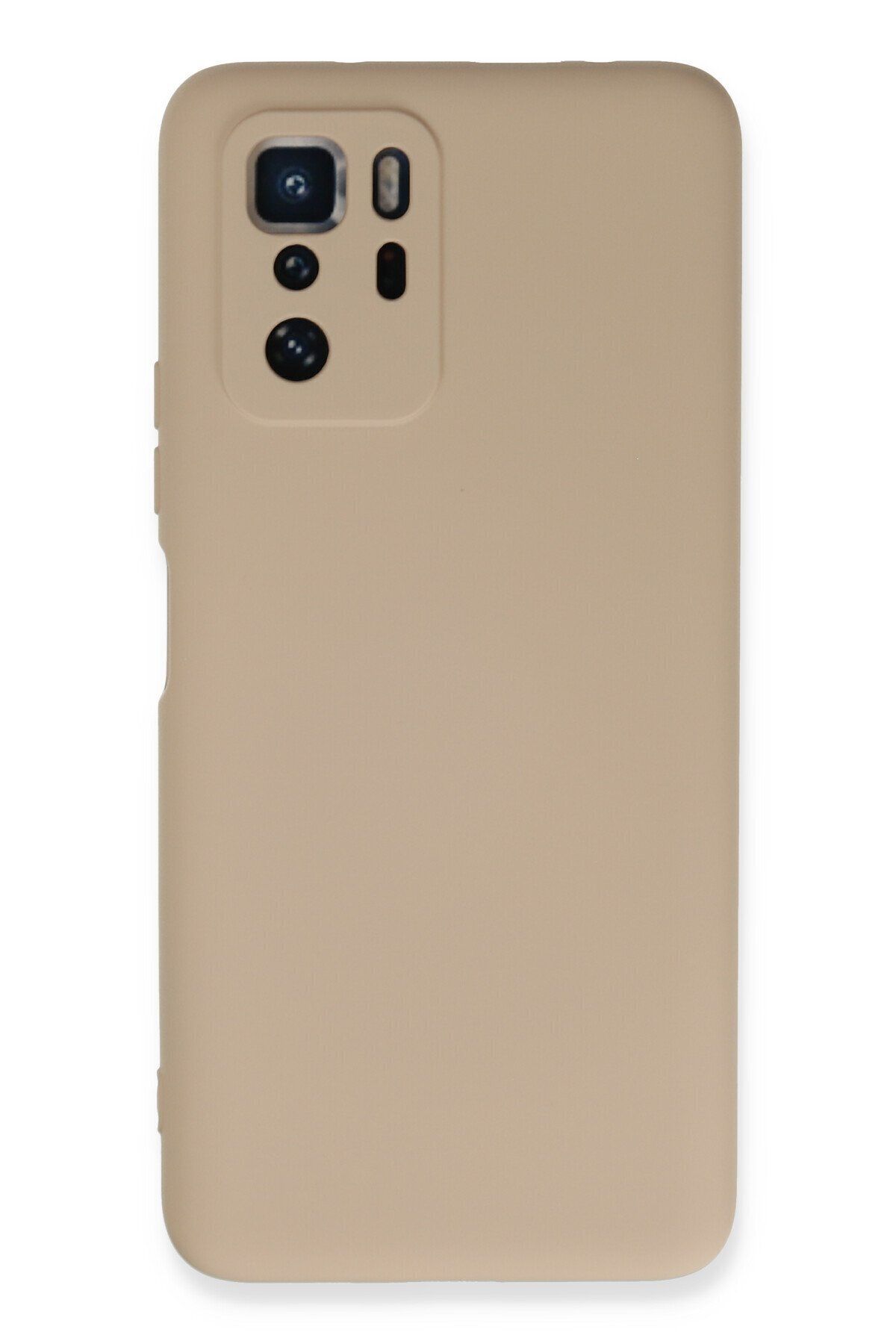 cepmoda Xiaomi Poco X3 GT Uyumlu Telefon Kılıfı - Lansman, iÇi Süet/Kadife, Soft - PUDRA