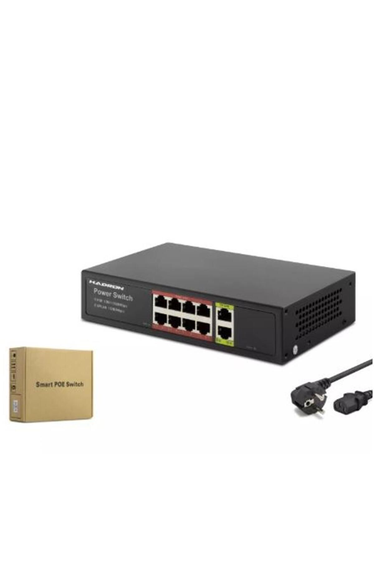 NODAR HADRON HDG08 POE SWITCH 2UPLINK 8+2 10-100-1000 MBPS 8PORT