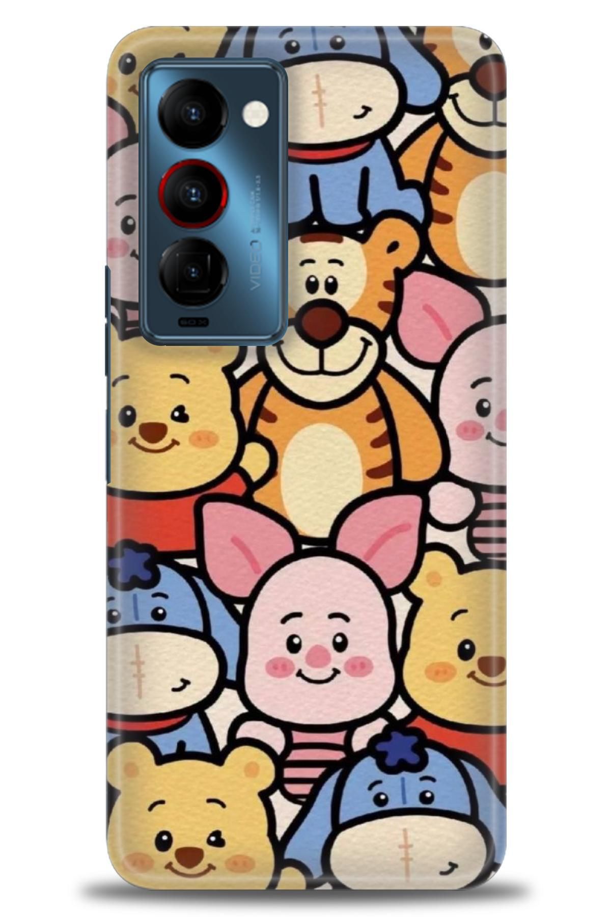 TECNO Camon 18 Premier (CH9n) Premier İle Uyumlu HD Baskılı Kılıf - Karışık Seri - 502