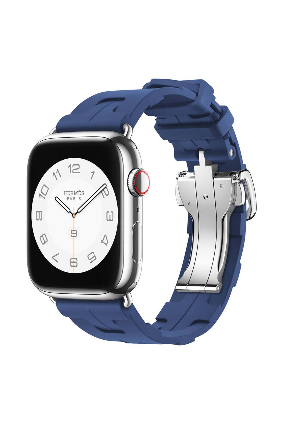Teknodur Watch 38mm Spor Görünümlü TKDR- KRD-94 Silikon Kordon-Lacivert