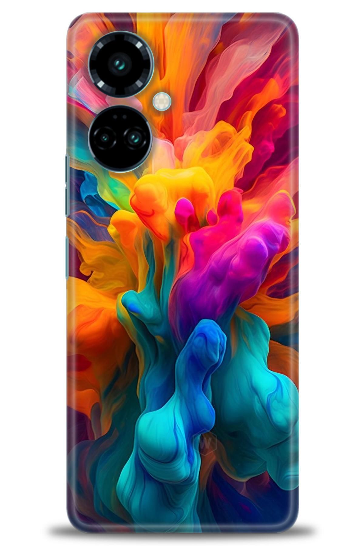 TECNO Camon 19 Pro (CL8n) İle Uyumlu HD Baskılı Kılıf - Karışık Seri - 43