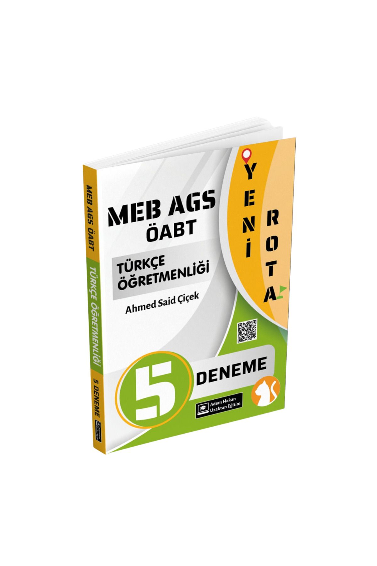 Dizgi Kitap 2025 Meb Ags ÖABT Türkçe Öğretmenliği Yeni Rota PDF Çözümlü 5 Deneme