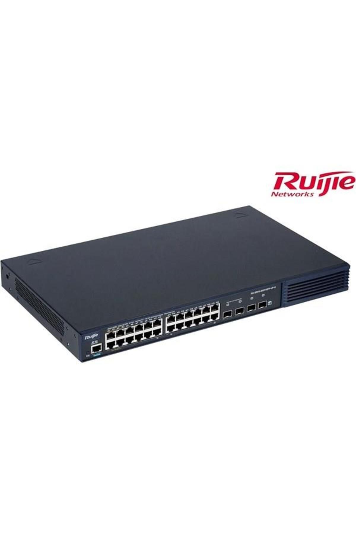 RUIJIE 24port RG-S2910-24GT4XS-UP-H(V3.0) GIGABIT 4-SFP 370W YÖNETİLEBİLİR POE SWITCH