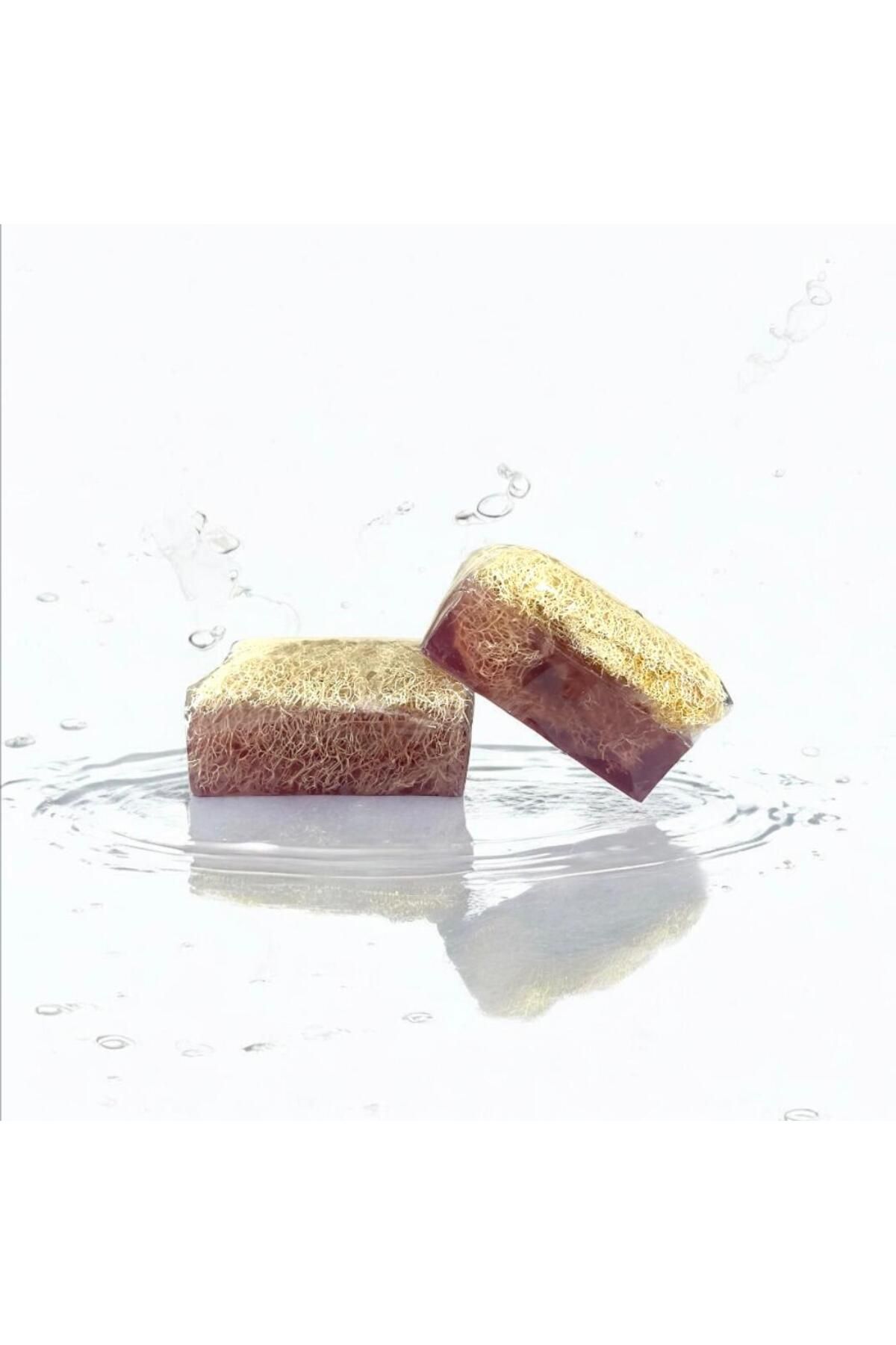 ALJEN ORGANİC Doğal Kabak Lifli Kolajen Sabun 130 gr (1 ADET)