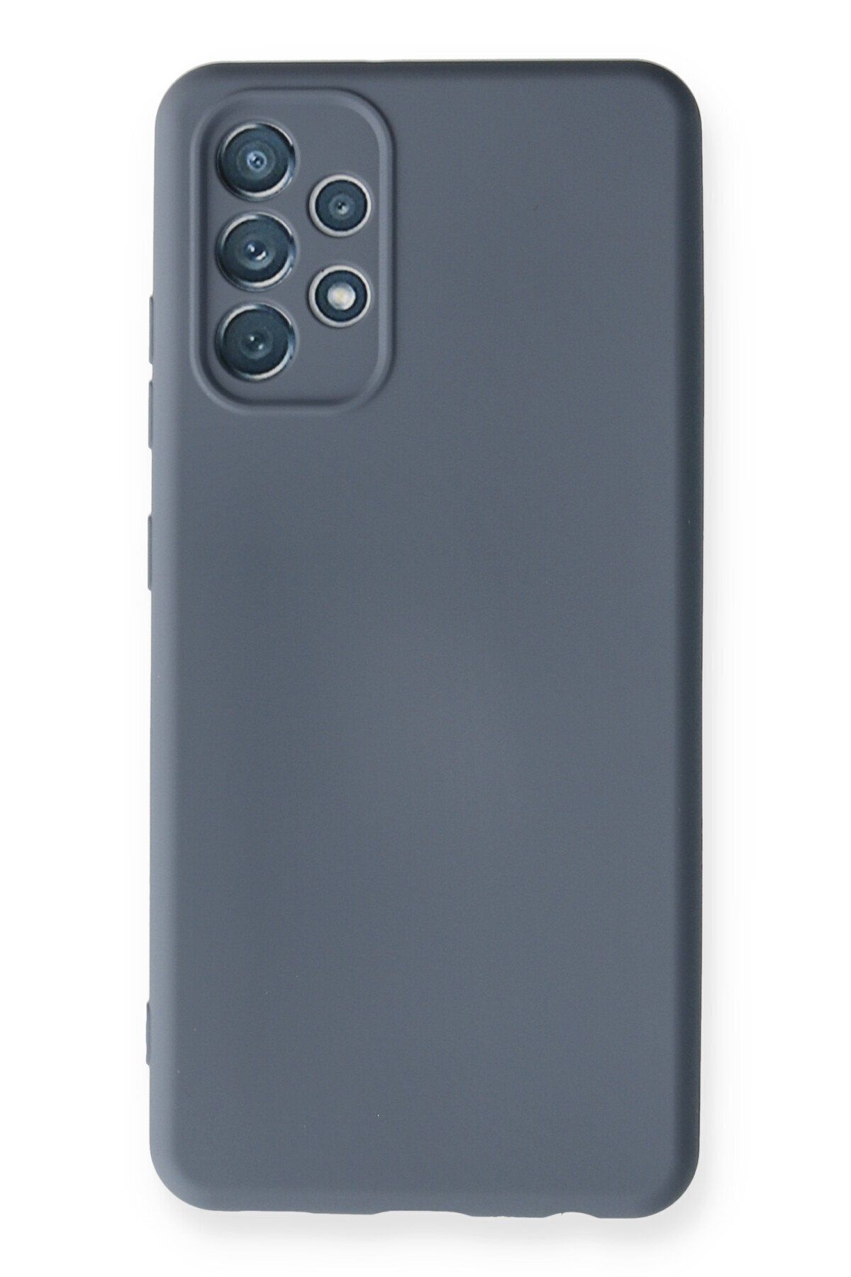 cepmoda Samsung Galaxy A32 Telefon Kılıfı - Lansman, iÇi Süet/Kadife, Soft v2 - GRİ