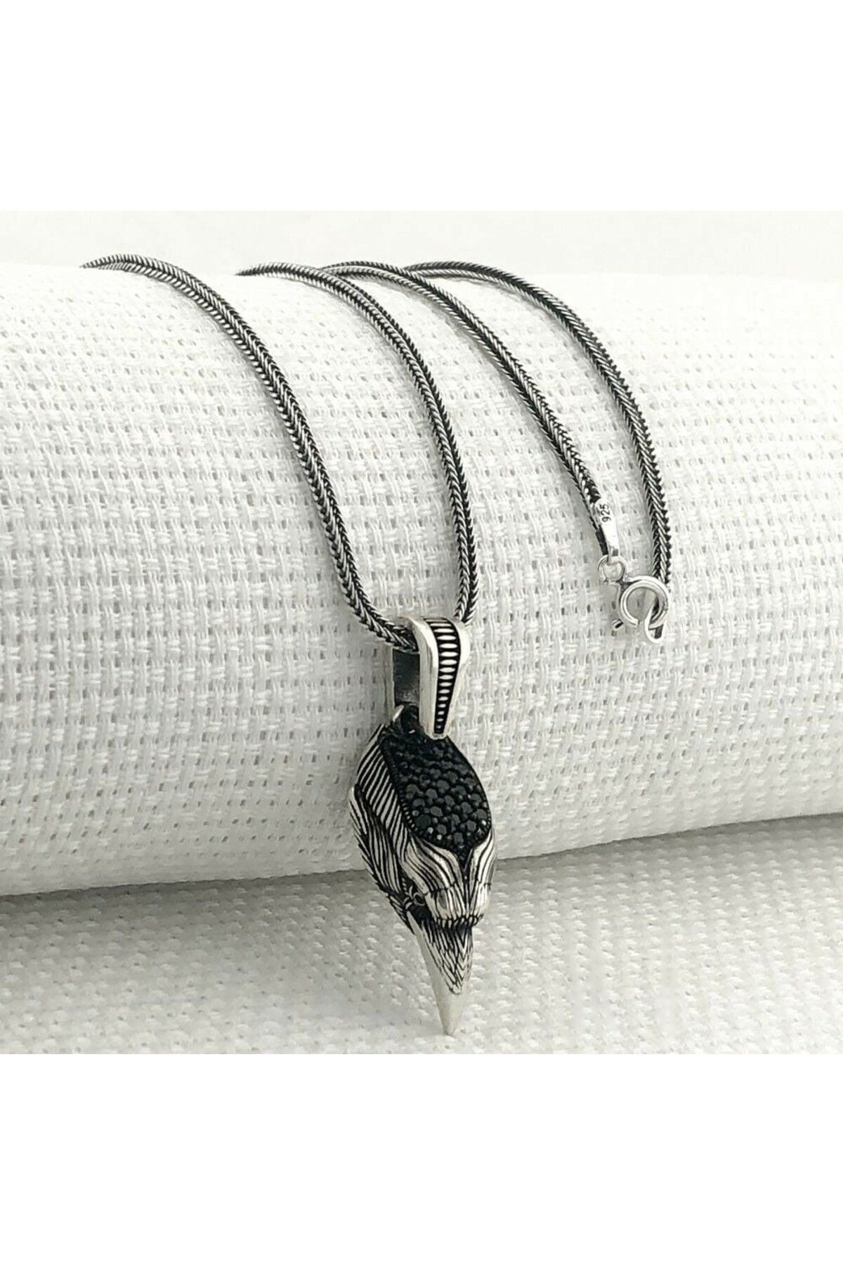 shop Kartal 925 Ayar Gümüş Errkek Kolye