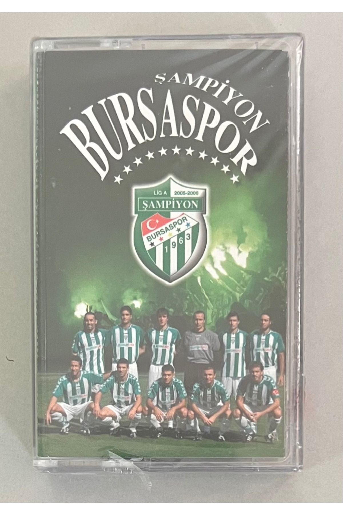Plakevi İzmir Şampiyon Bursaspor Kaset (Jelatiinde Sıfır Orjnal Dönem Baskı Kaset)