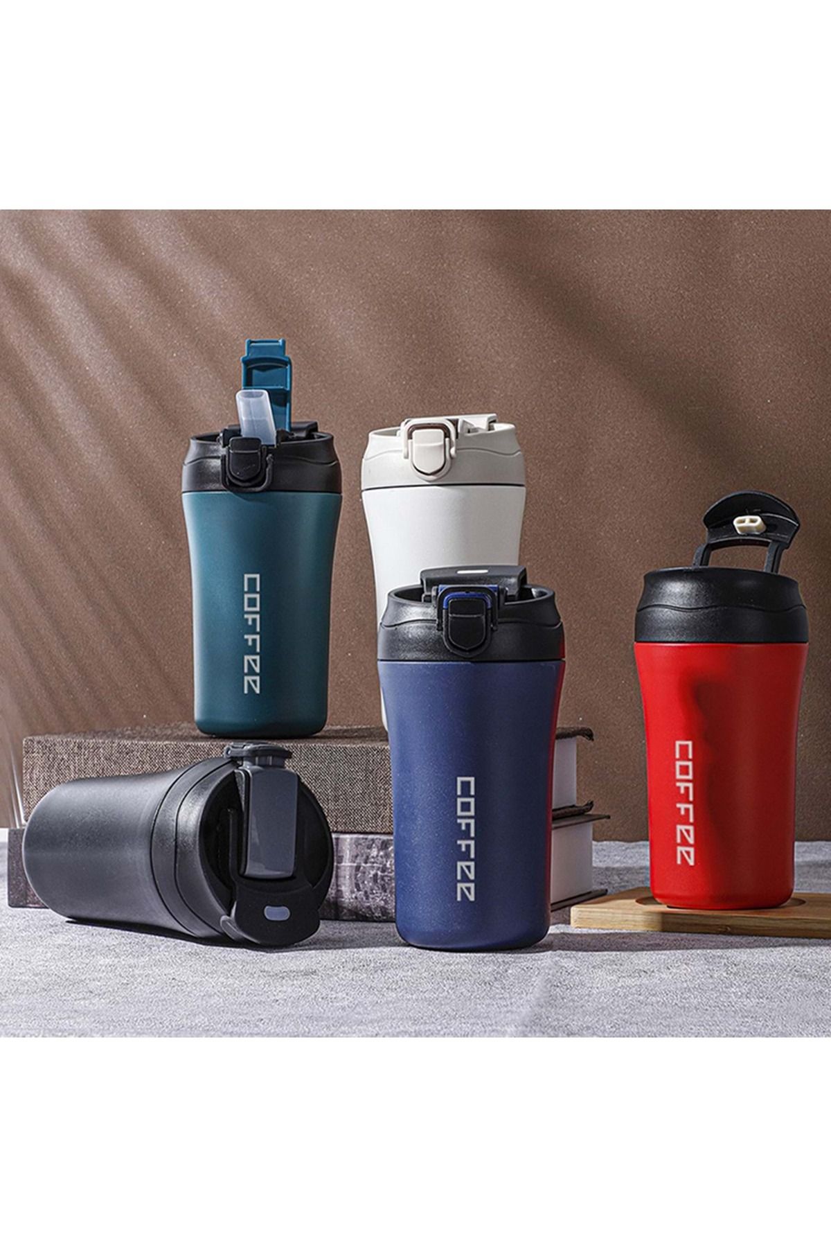 Store Paslanmaz Çelik Çift Katmanlı Termos 480ml Model 1