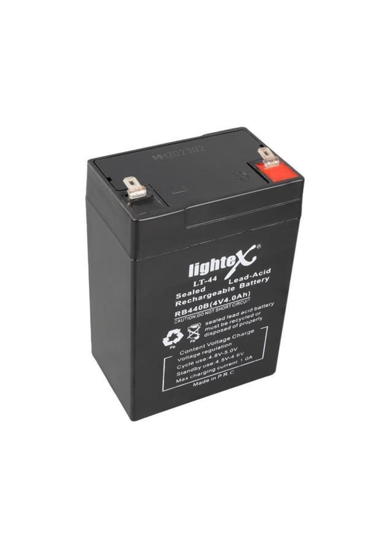 Modafiks LT-44 4Volt 4.0Amper Kuru Işıldak Aküsü