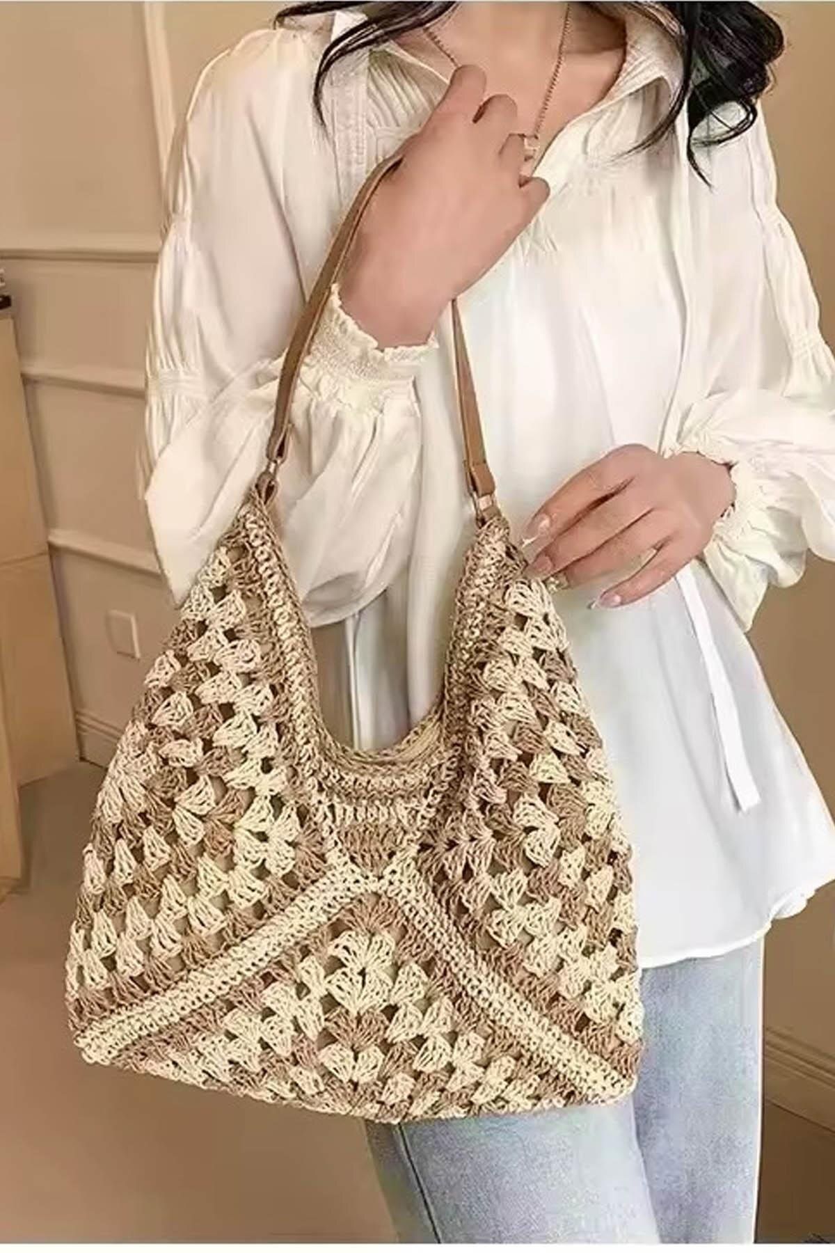İstangül Butik Beachcomber Bag Hasır Çanta