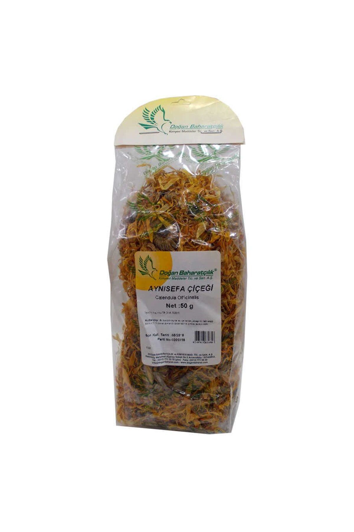 Lisinya Aynısefa Çiçeği Portakal Nergisi Çiçeği Doğal Calendula 50 Gr Paket