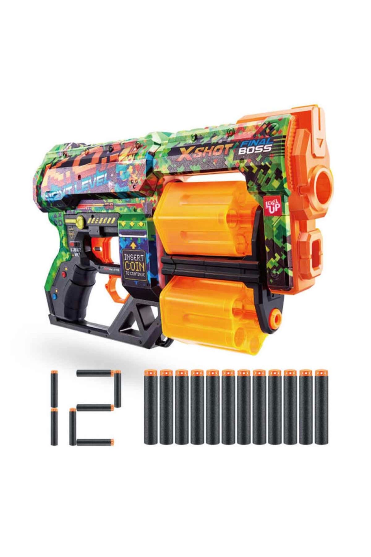 Yuba Avm Nessiworld X-Shot Excel Skins Dread Blaster 12 Dartlı